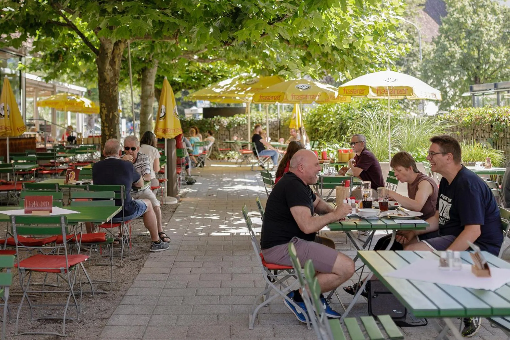 Garden in Hotel Gasthaus Löwen