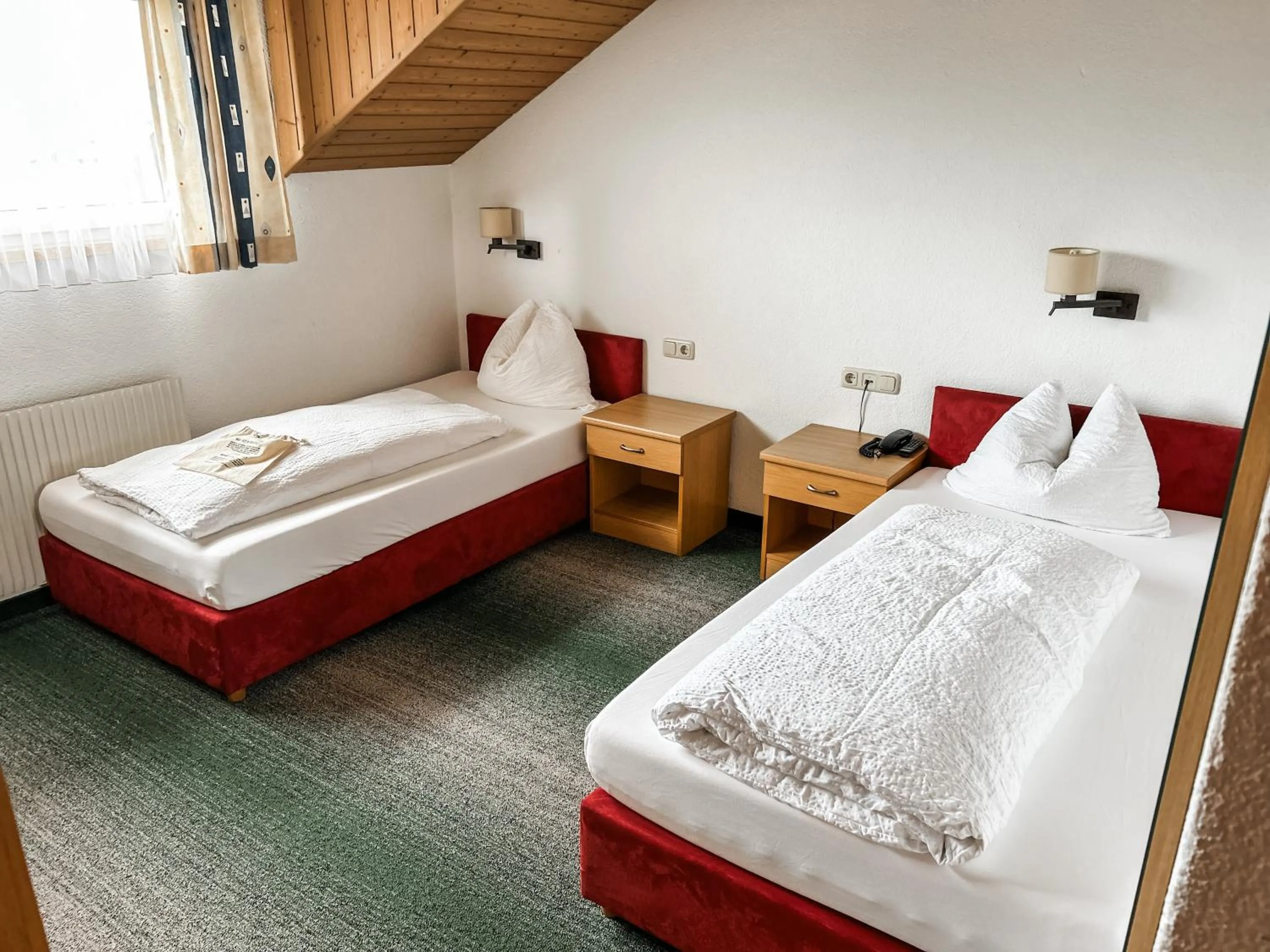 Photo of the whole room, Bed in Hotel Gasthaus Löwen
