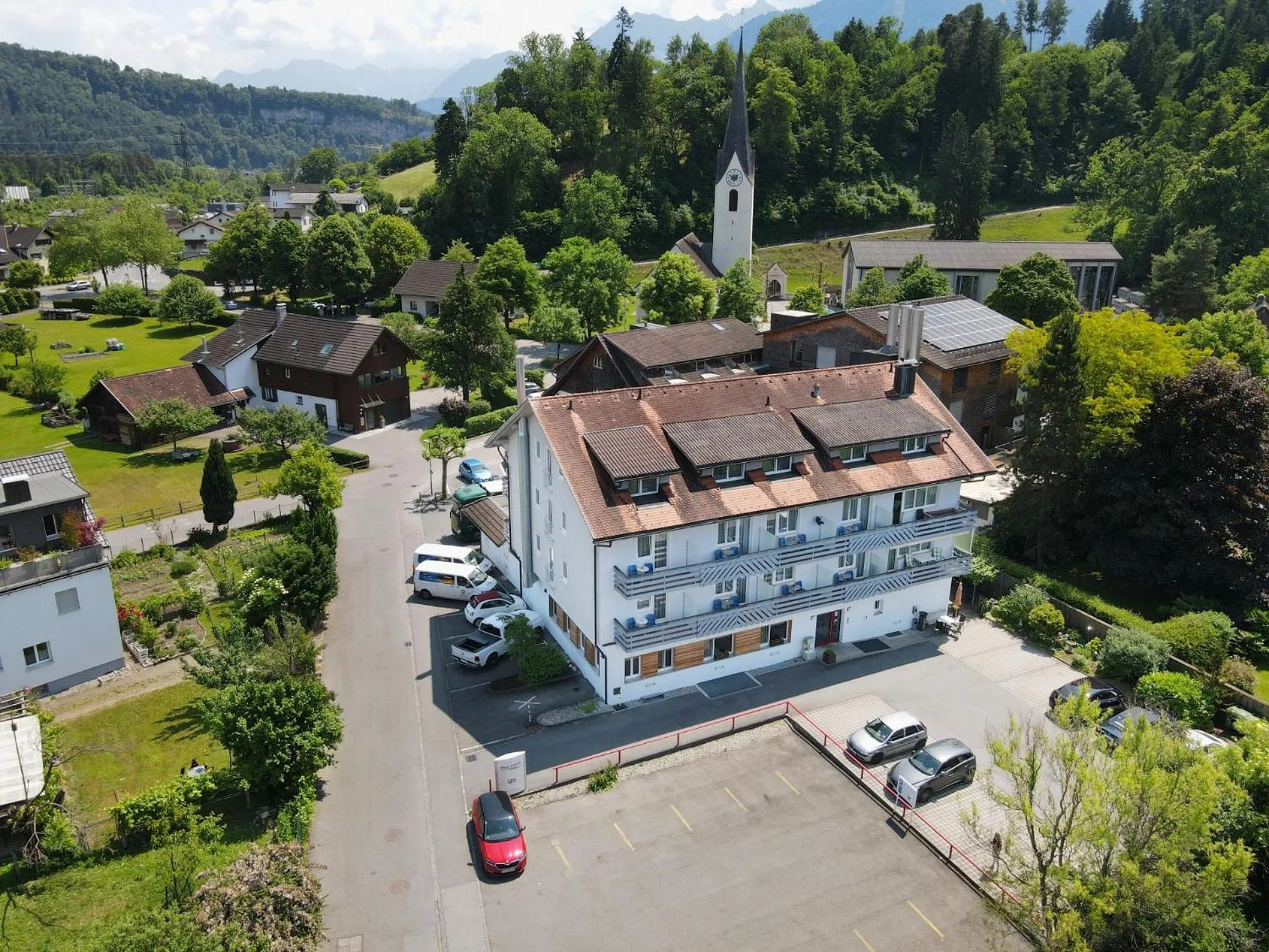 Property building in Hotel Gasthaus Löwen