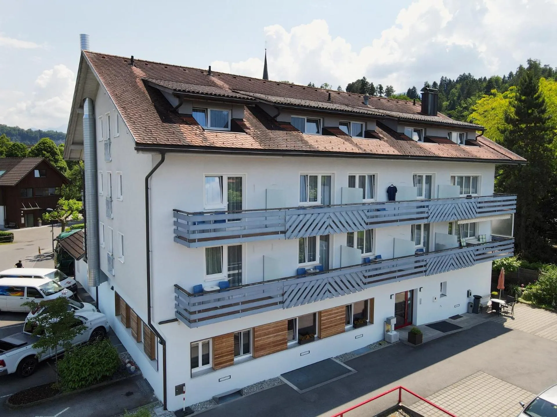 Property building in Hotel Gasthaus Löwen