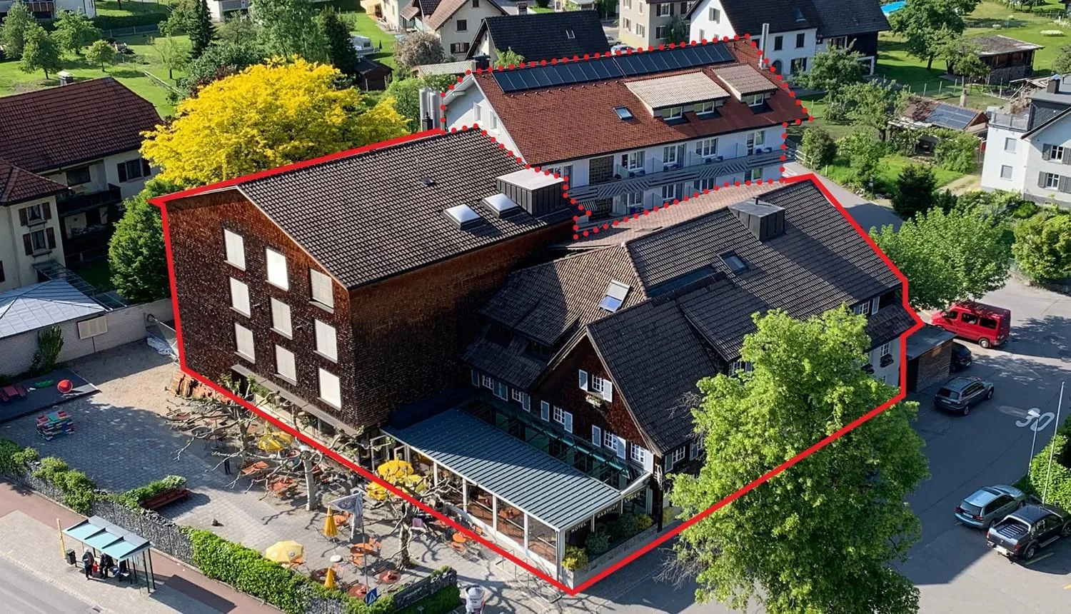 Property building in Hotel Gasthaus Löwen