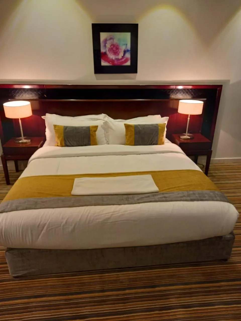 Bedroom, Bed in Taleen Serviced Apartments Granada