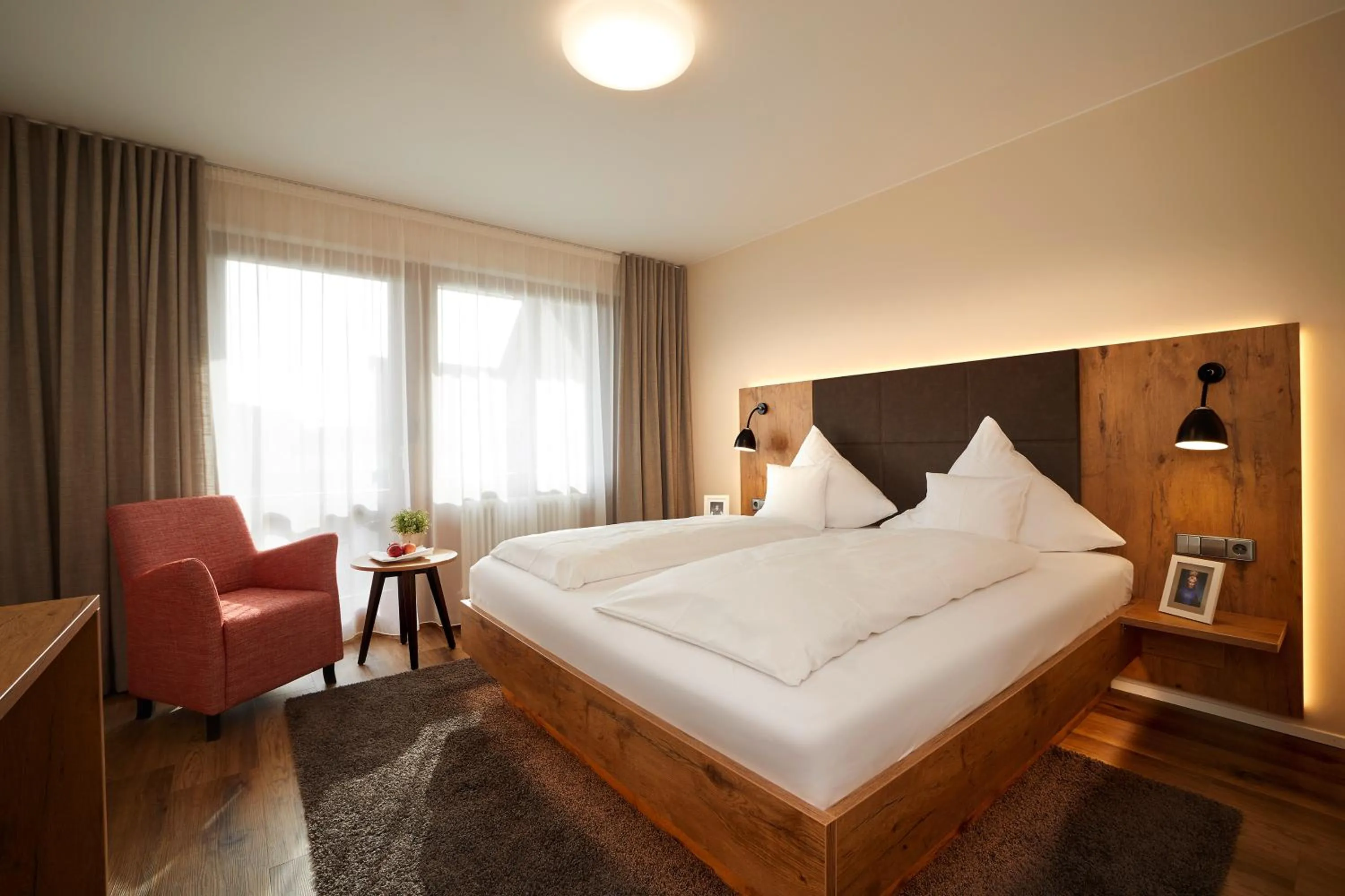 Bed in Landgasthof zum Lamm