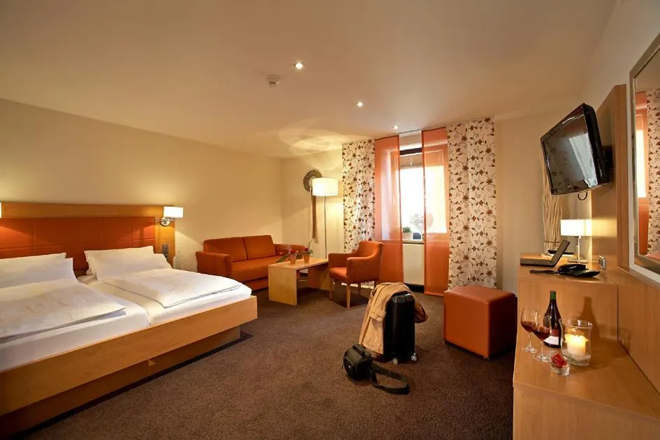 Photo of the whole room, Bed in Landgasthof zum Lamm