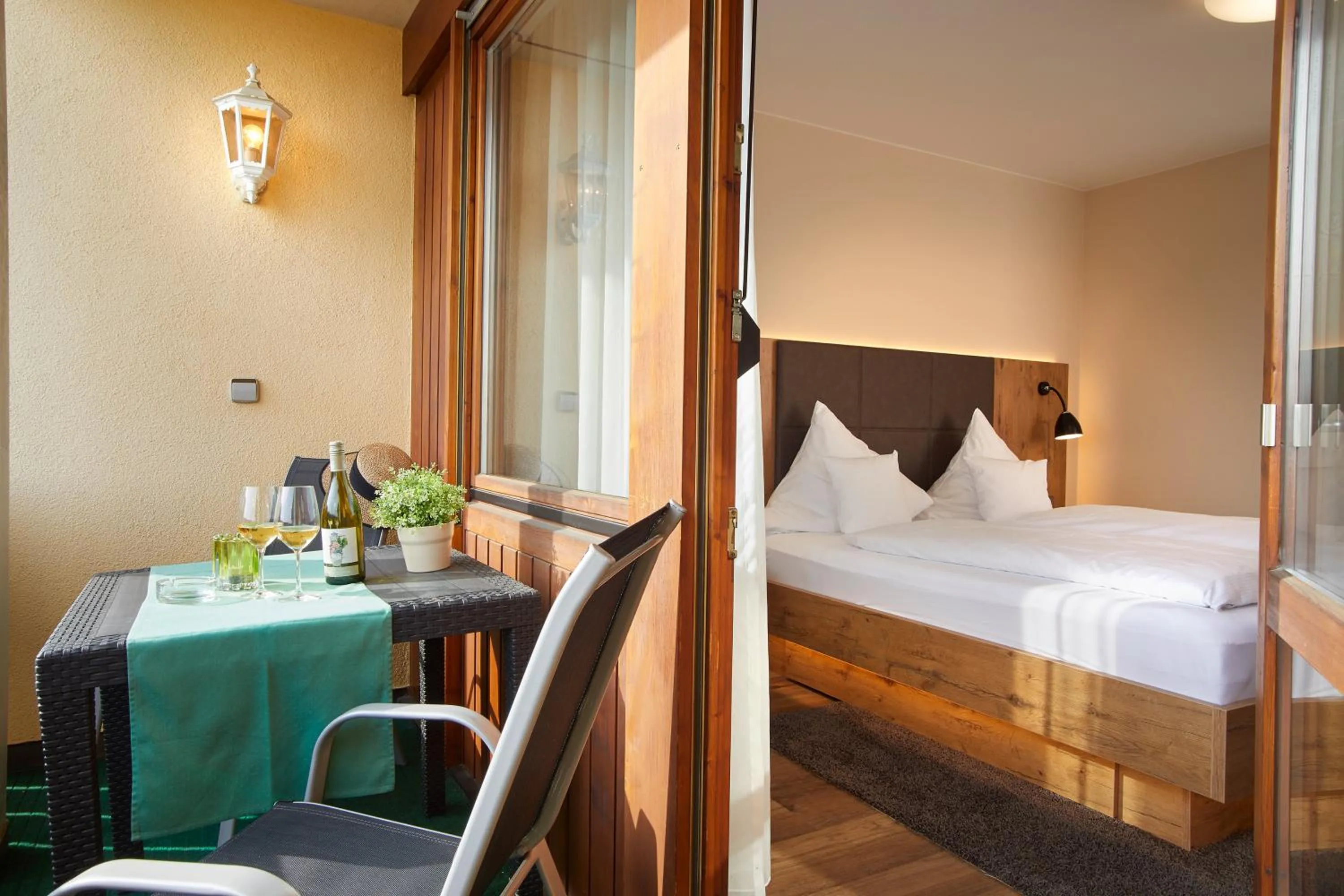 Bed in Landgasthof zum Lamm