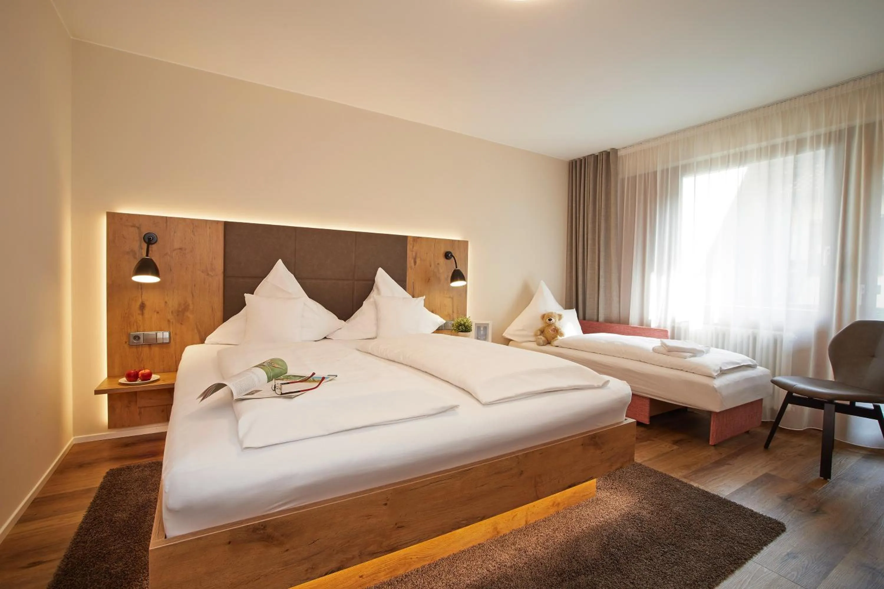 Bed in Landgasthof zum Lamm