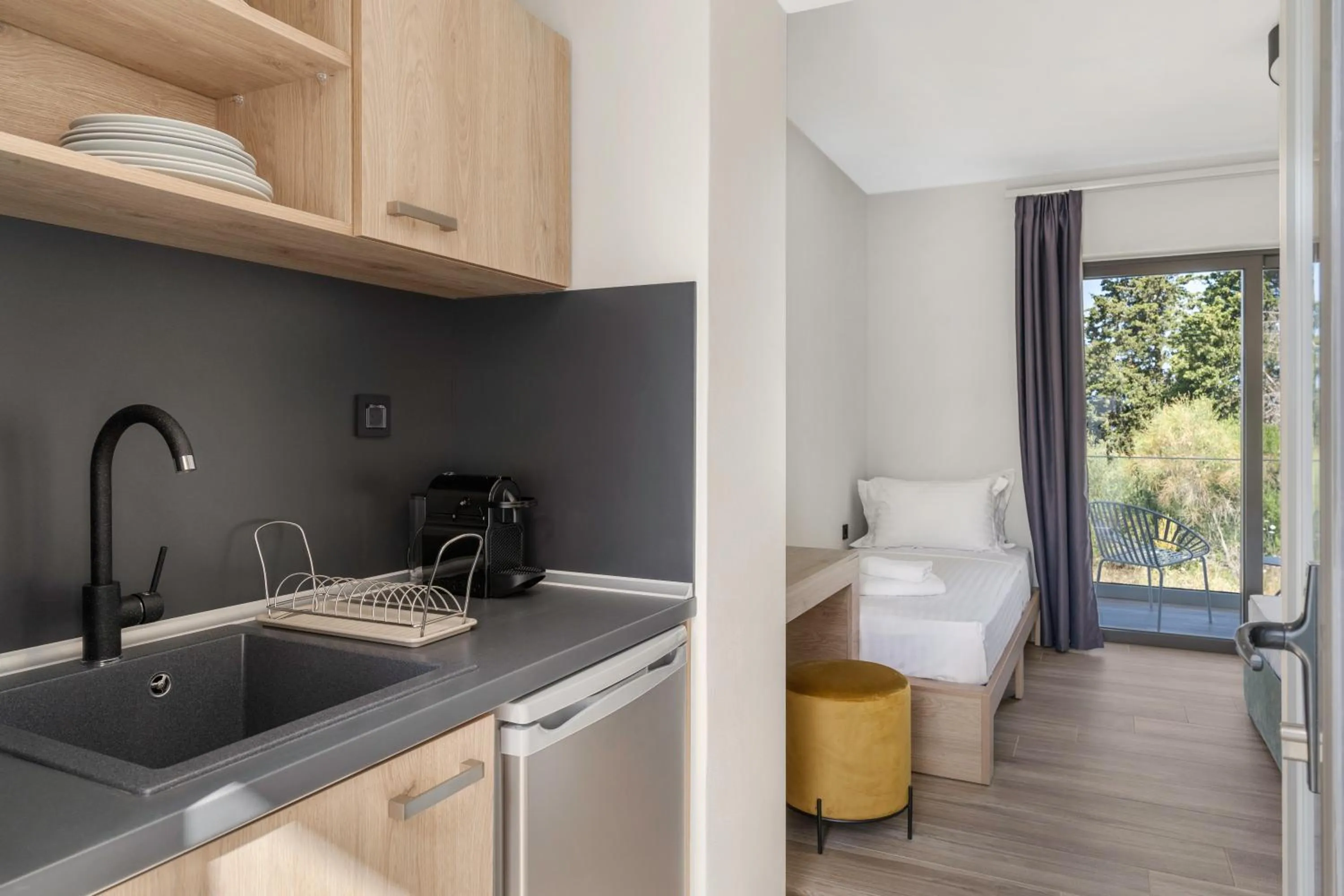 Kitchen or kitchenette in Sigma Luxury Rooms