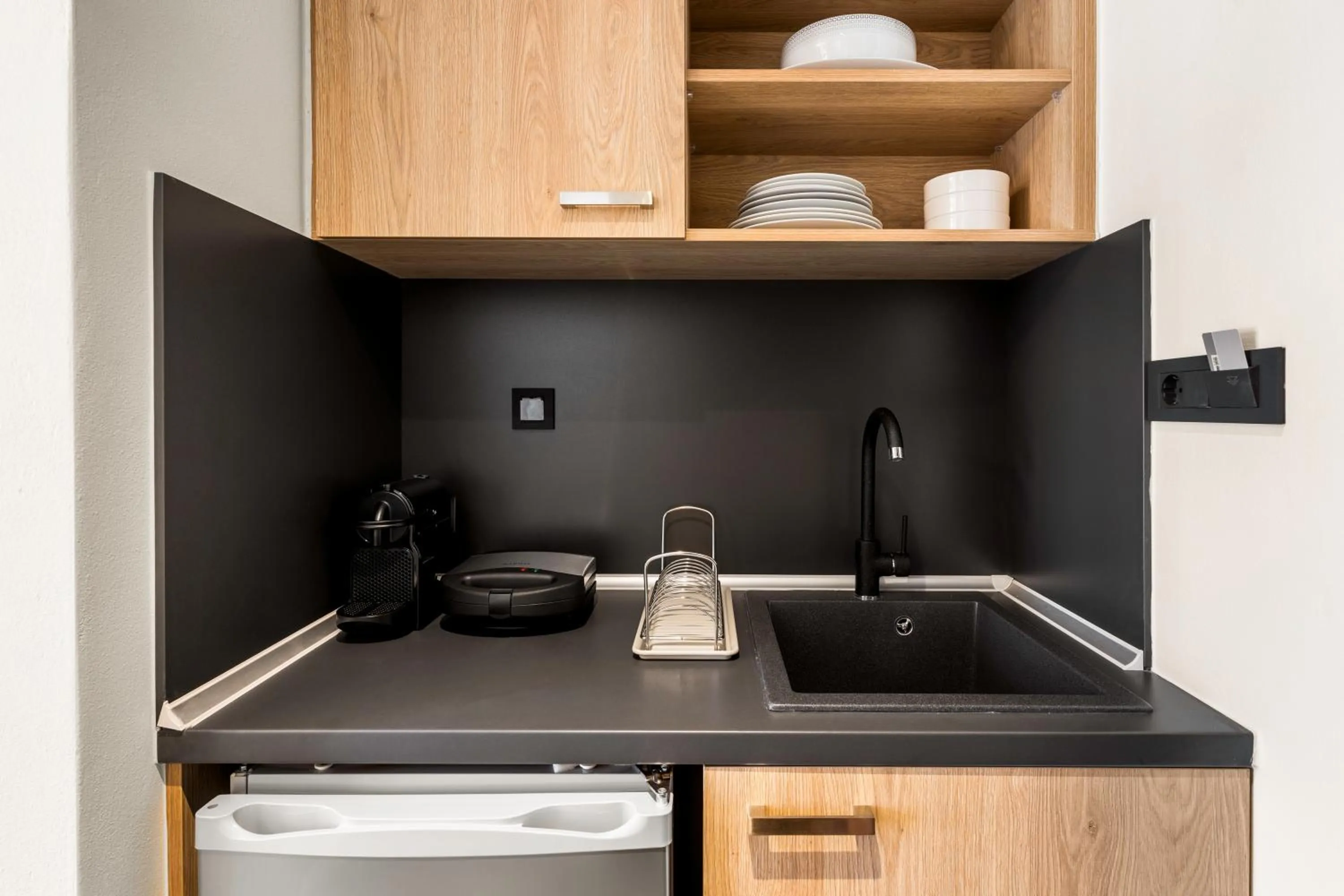 Kitchen or kitchenette in Sigma Luxury Rooms