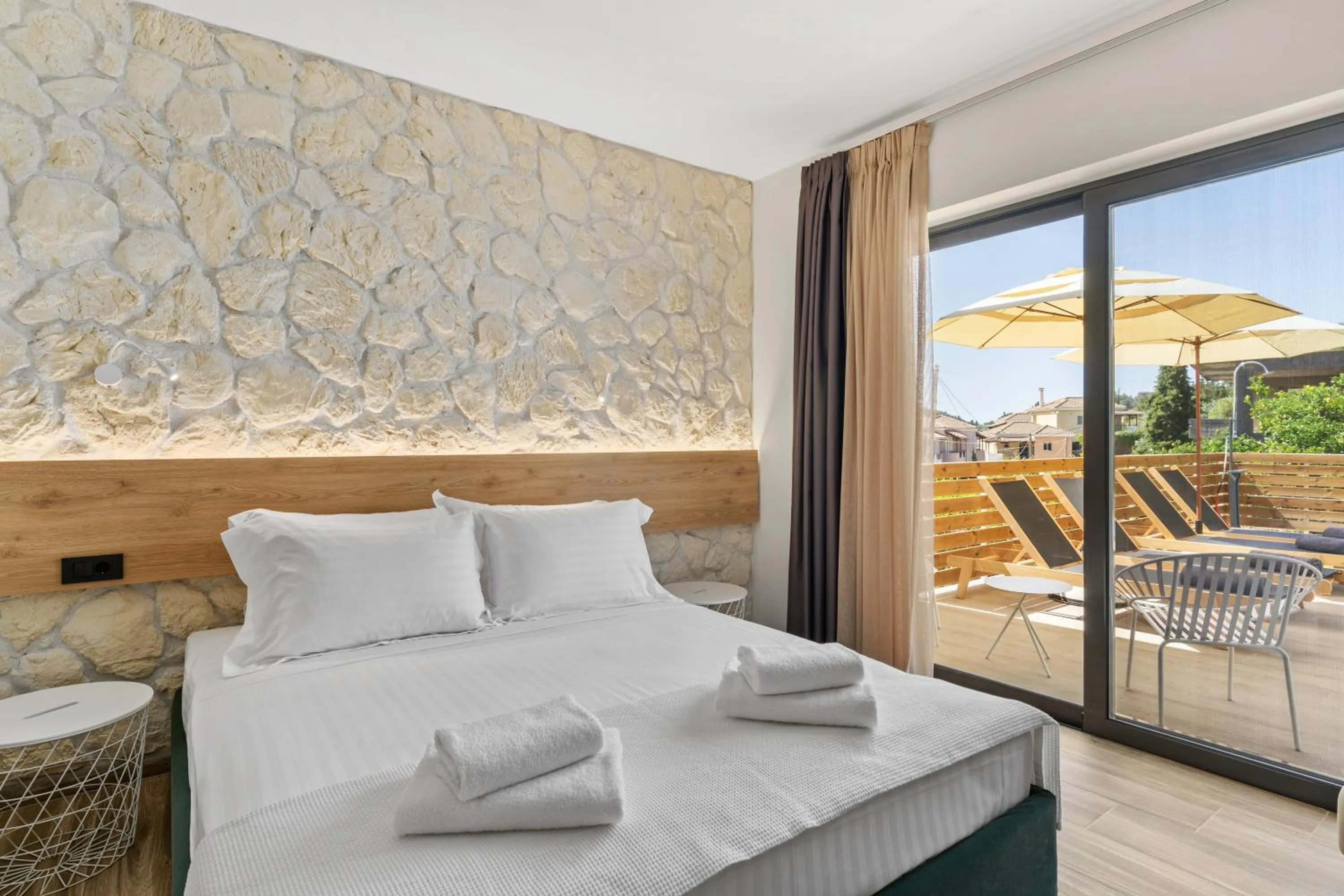 View (from property/room), Bed in Sigma Luxury Rooms