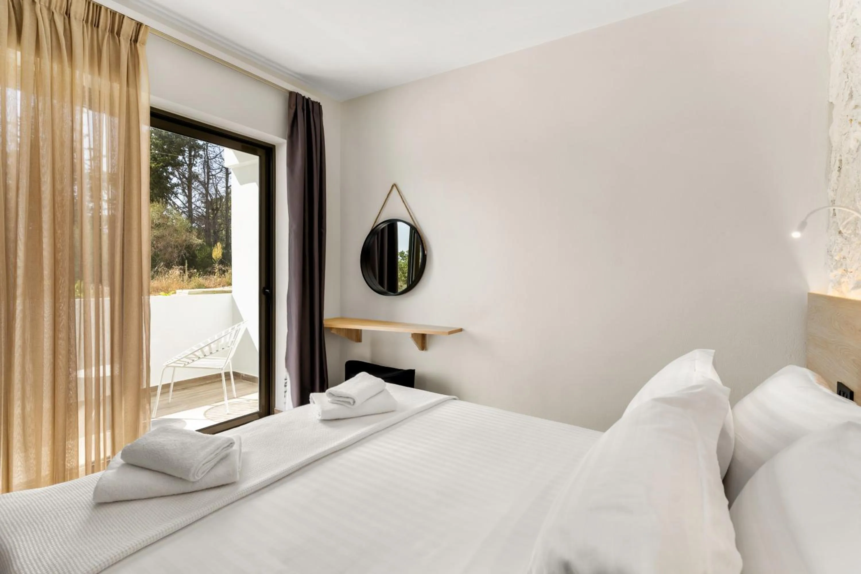 View (from property/room), Bed in Sigma Luxury Rooms