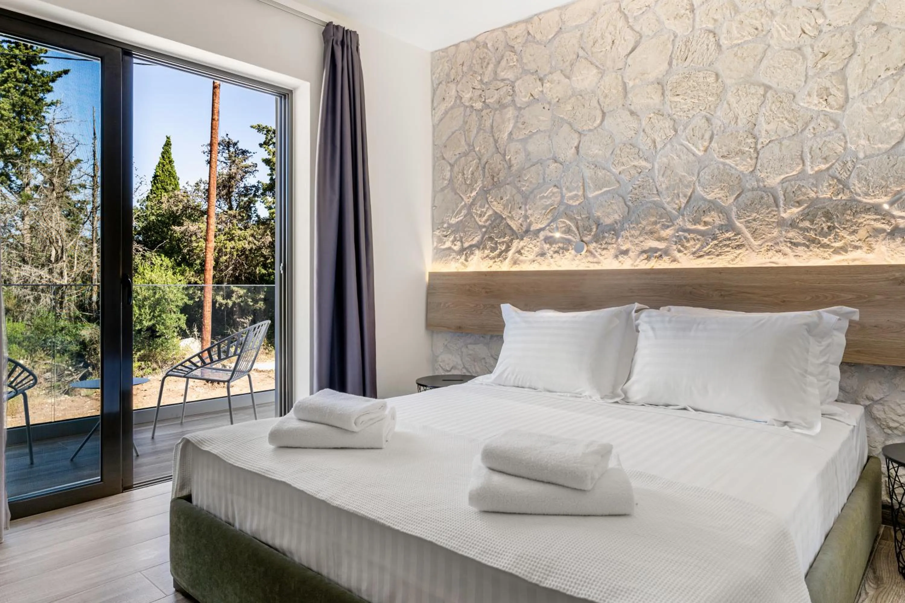 View (from property/room), Bed in Sigma Luxury Rooms