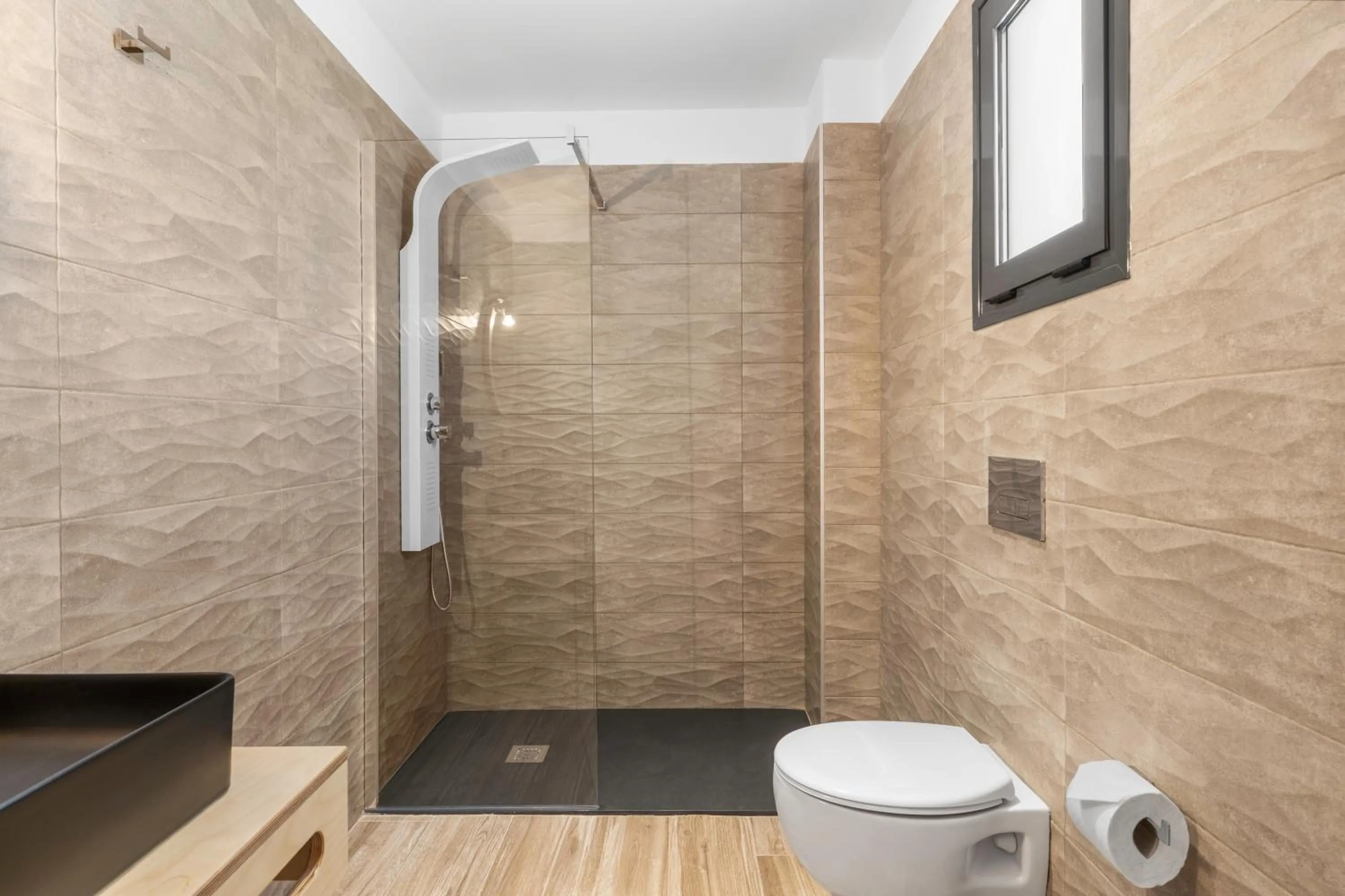 Shower in Sigma Luxury Rooms