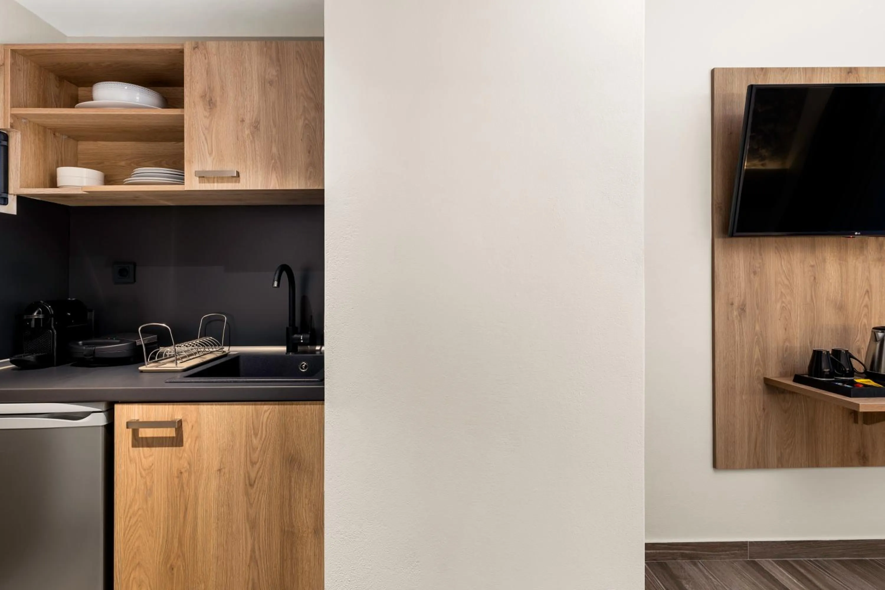 Kitchen or kitchenette in Sigma Luxury Rooms