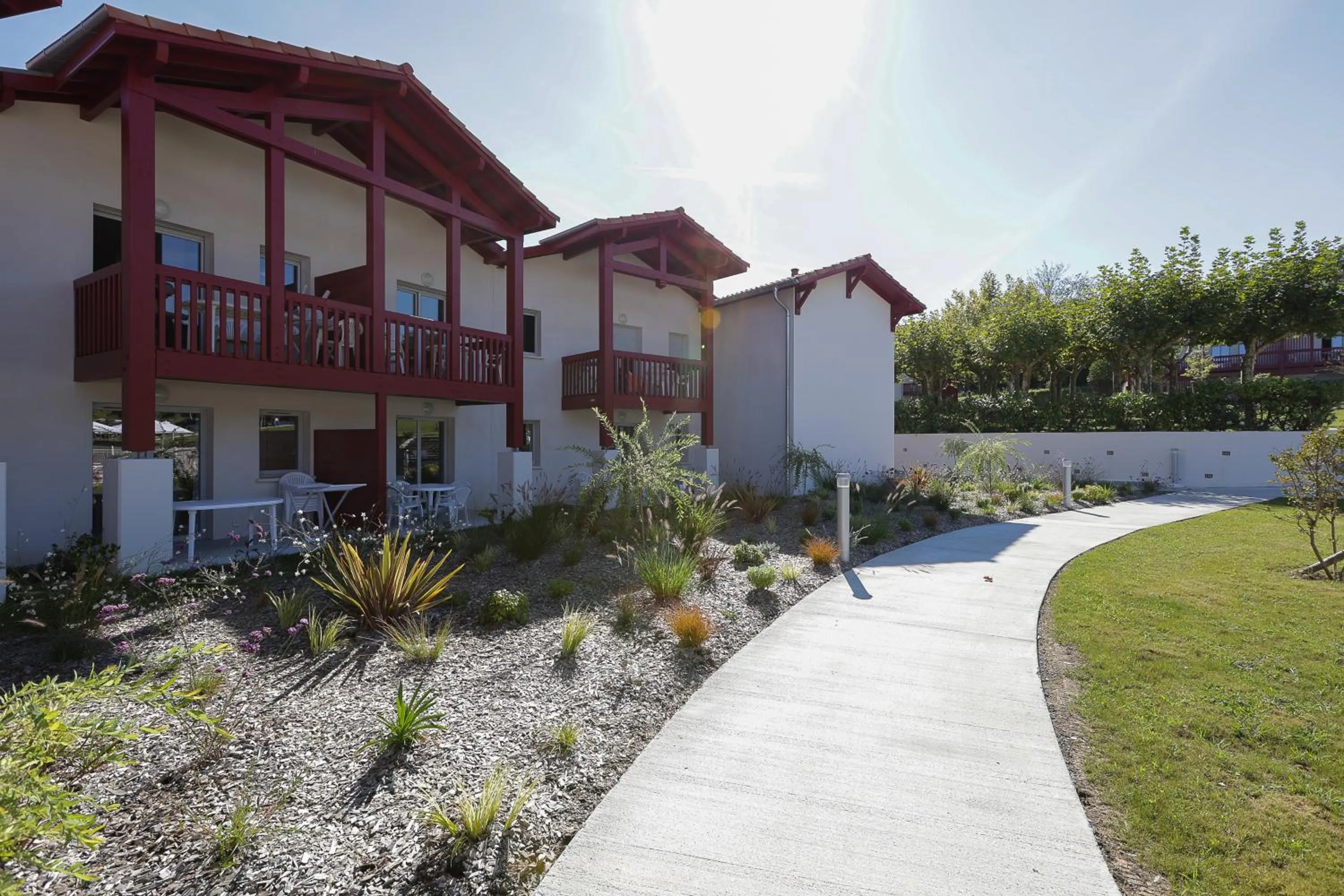 Garden in Résidence Néméa Le Domaine d'Uhaina