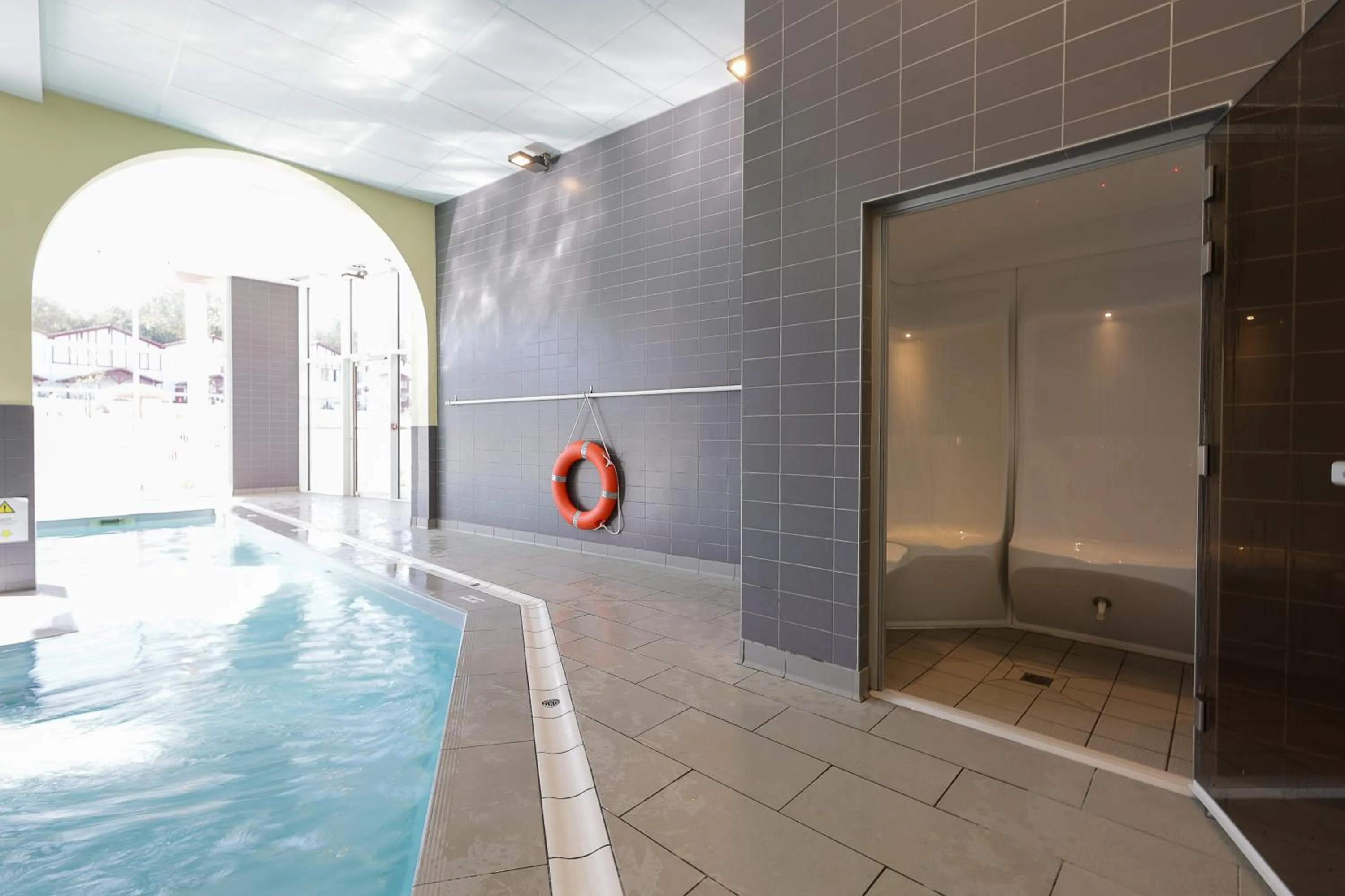 Steam room in Résidence Néméa Le Domaine d'Uhaina