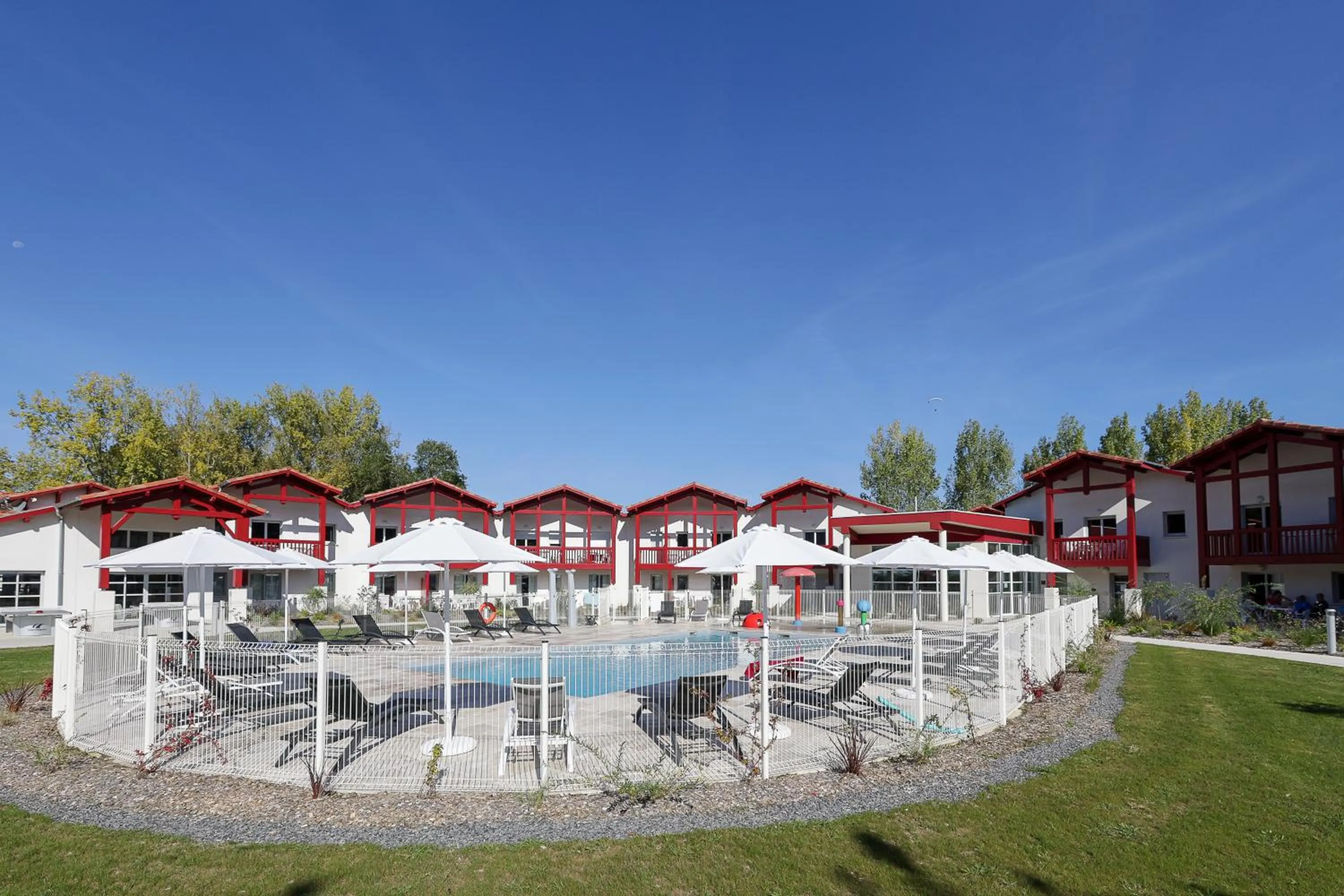 Solarium in Résidence Néméa Le Domaine d'Uhaina