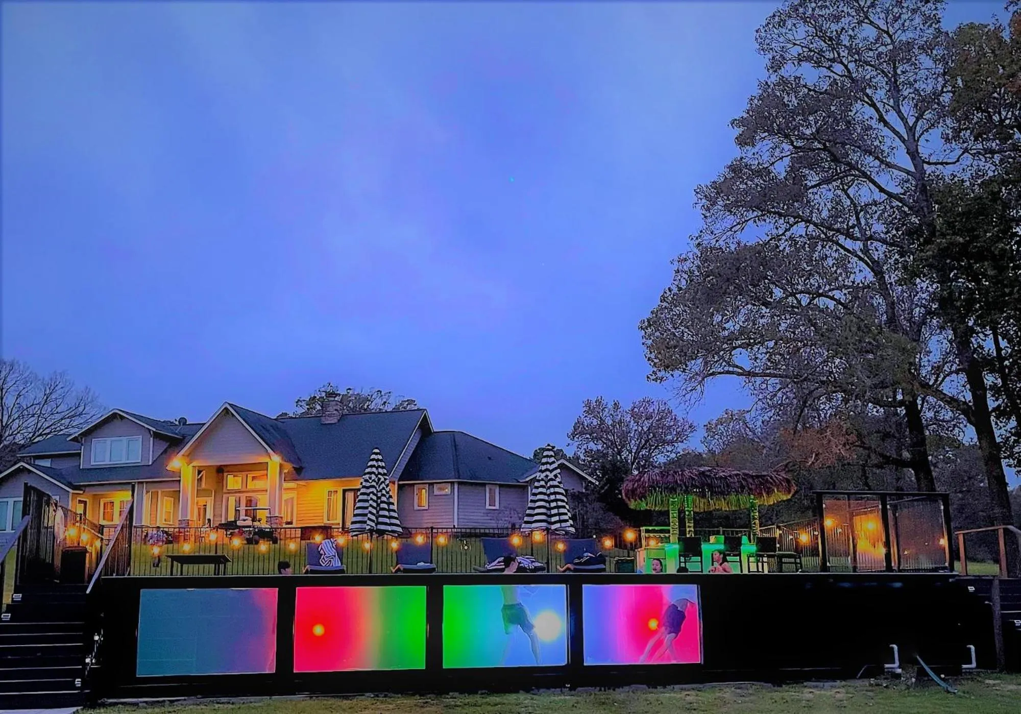 Swimming pool in Happy Goat Retreat