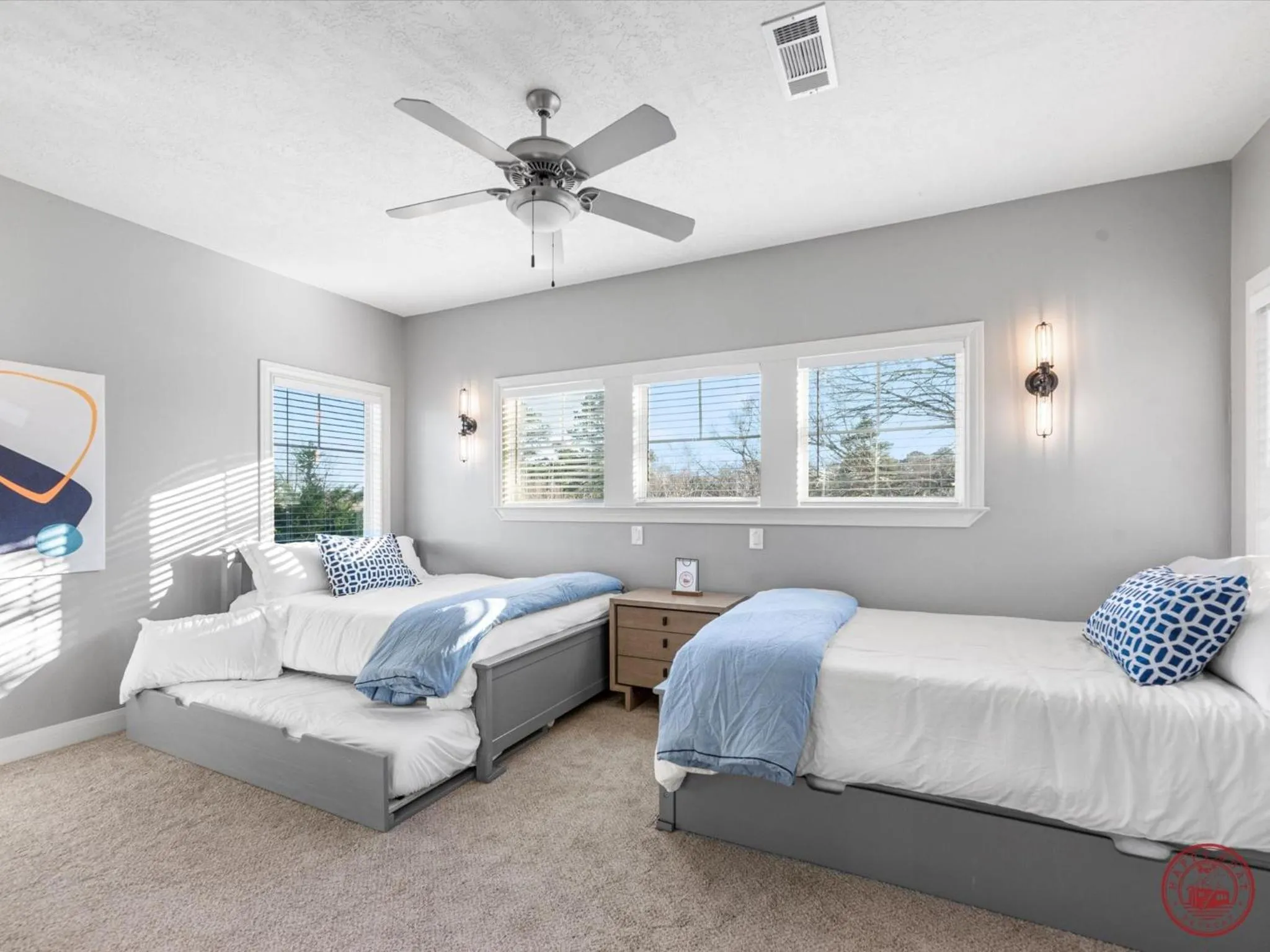 Bed in Happy Goat Retreat