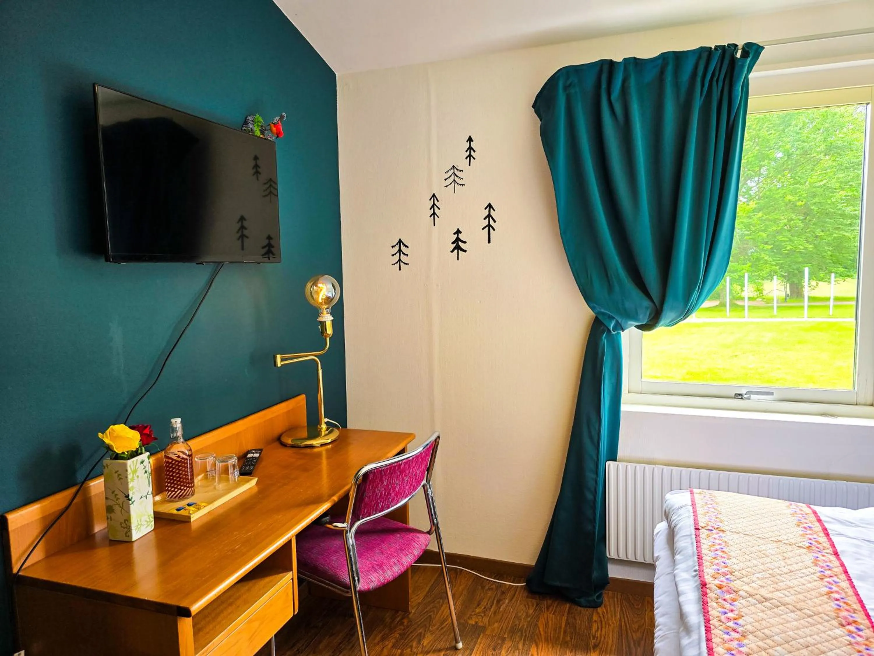 Bedroom in Nature Shelter Hotel