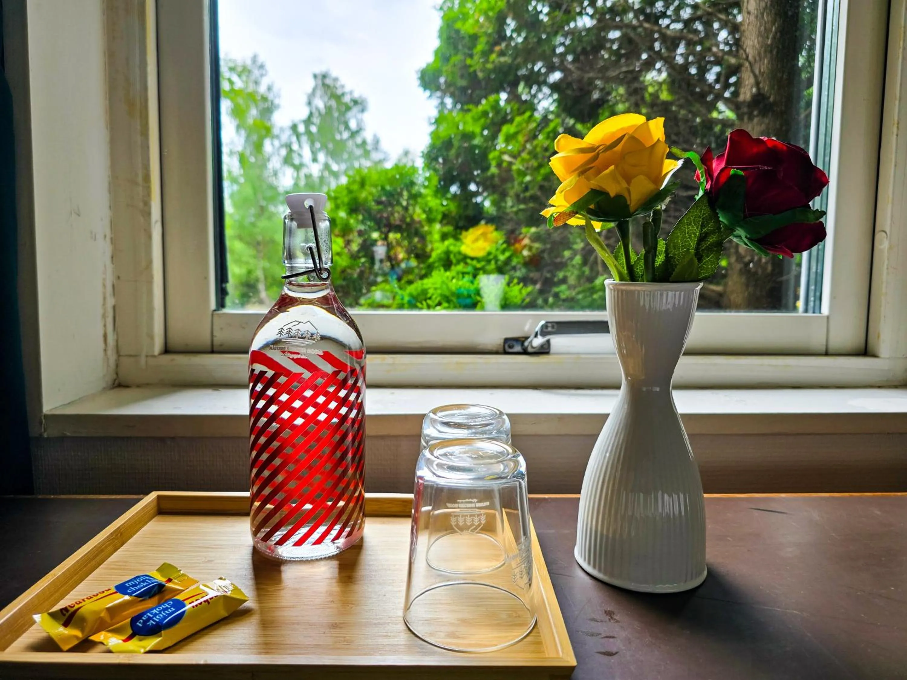 Bedroom in Nature Shelter Hotel