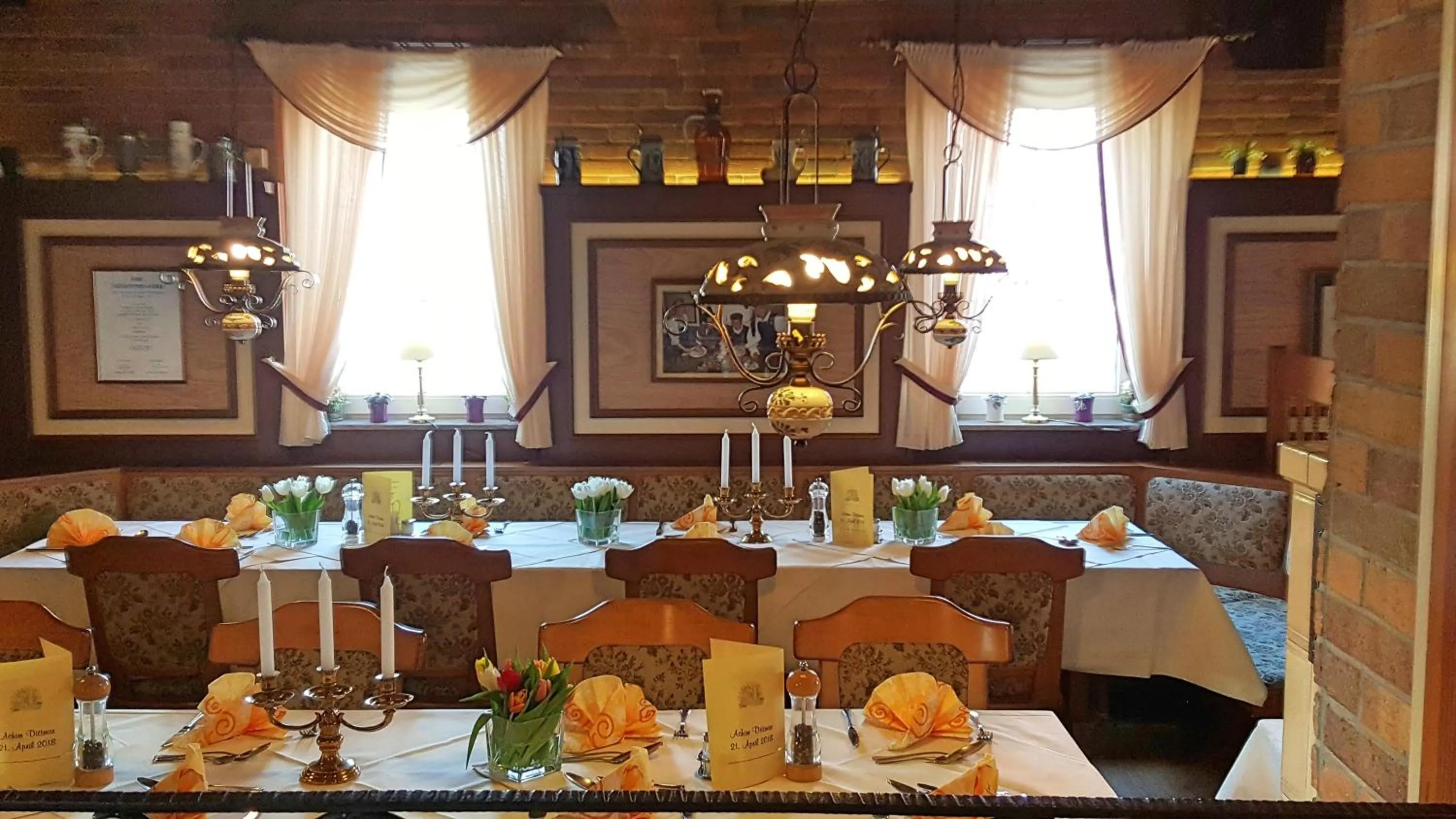 Decorative detail in Landgasthaus Bonn