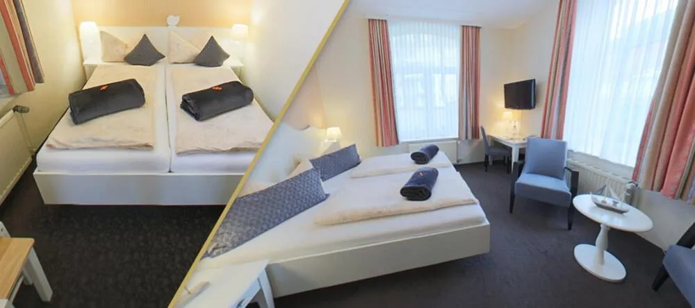 Photo of the whole room, Bed in Hotel Strandvilla Janine