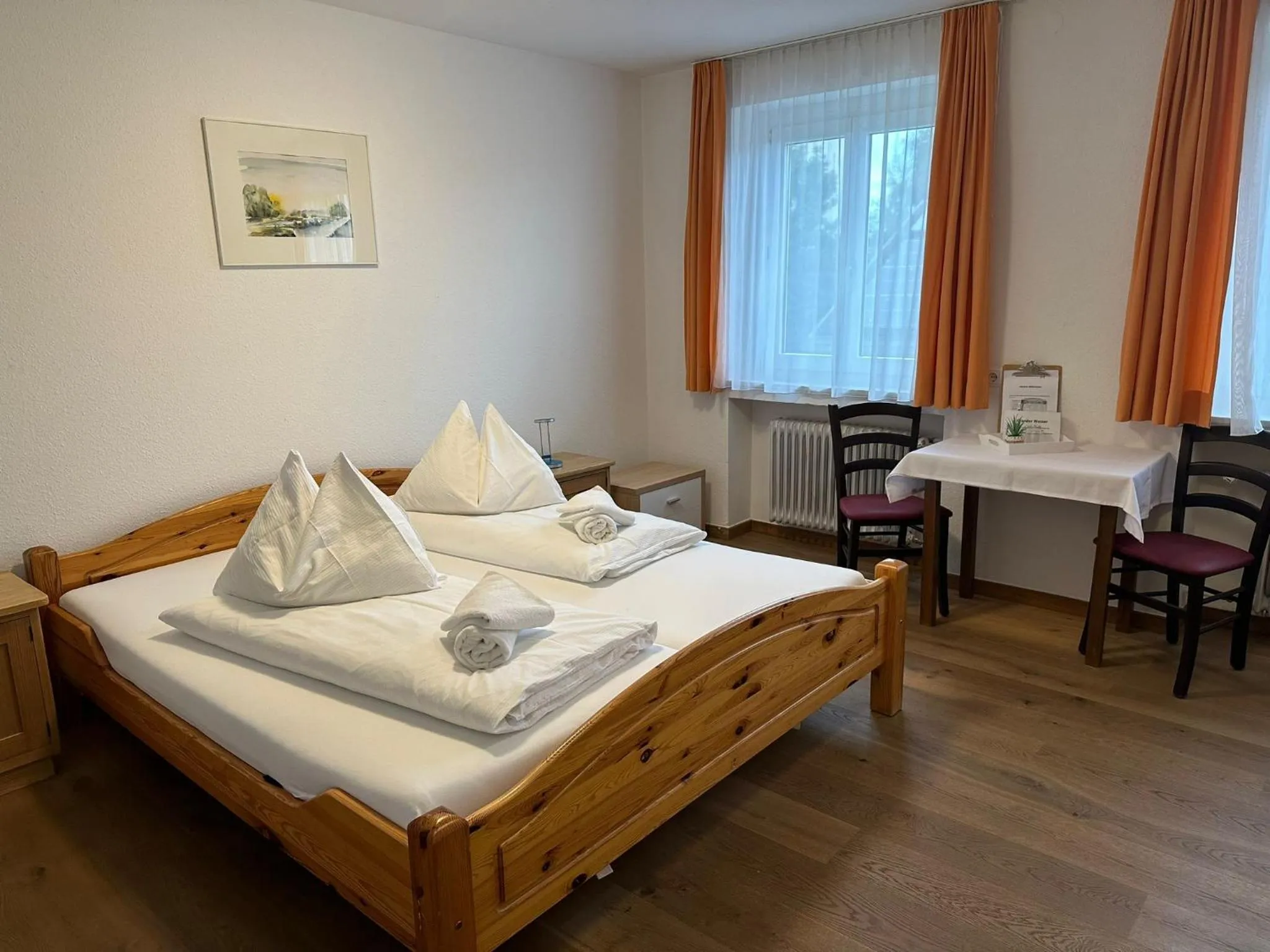 Bed in Hotel Andreas Hofer