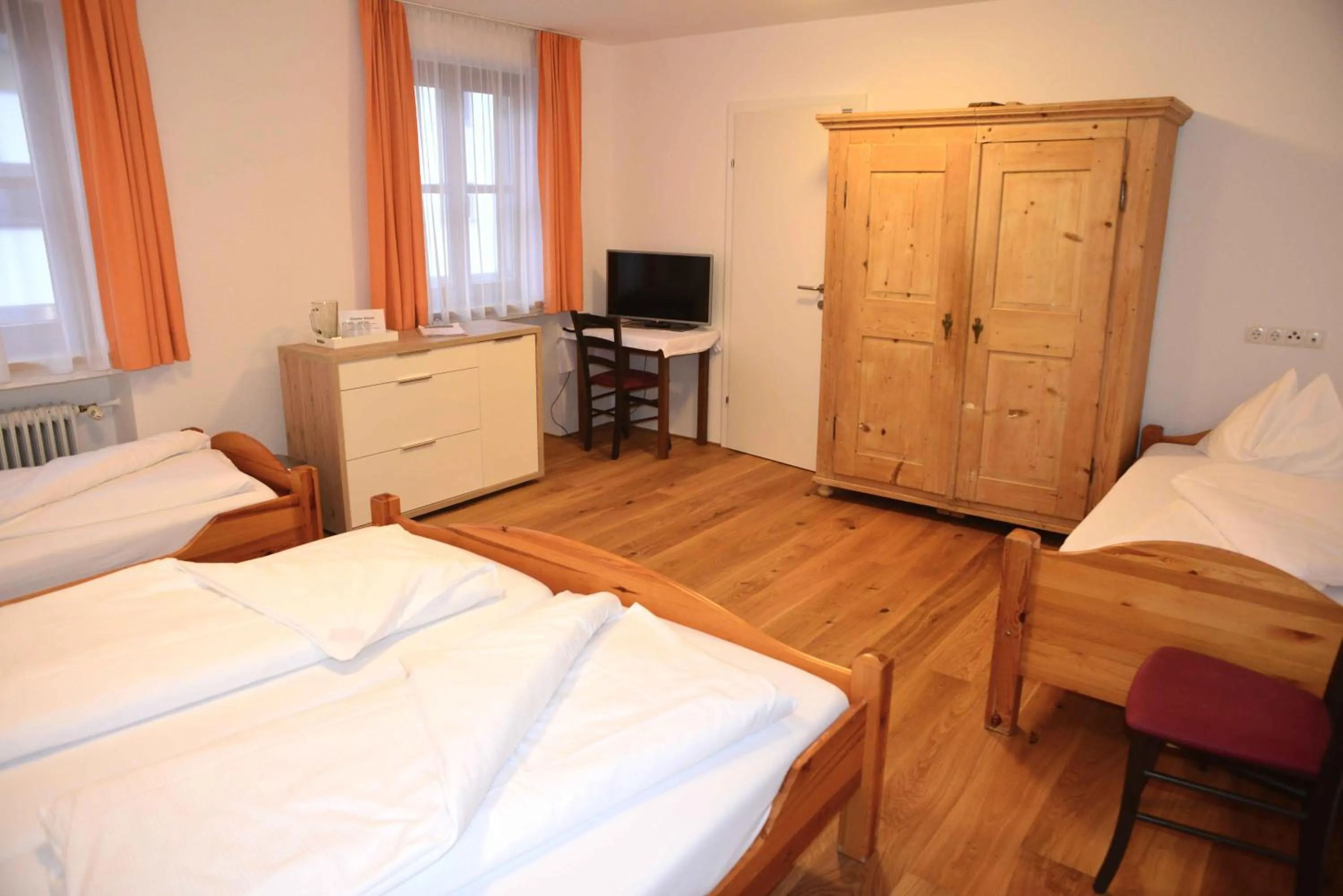 Bed in Hotel Andreas Hofer