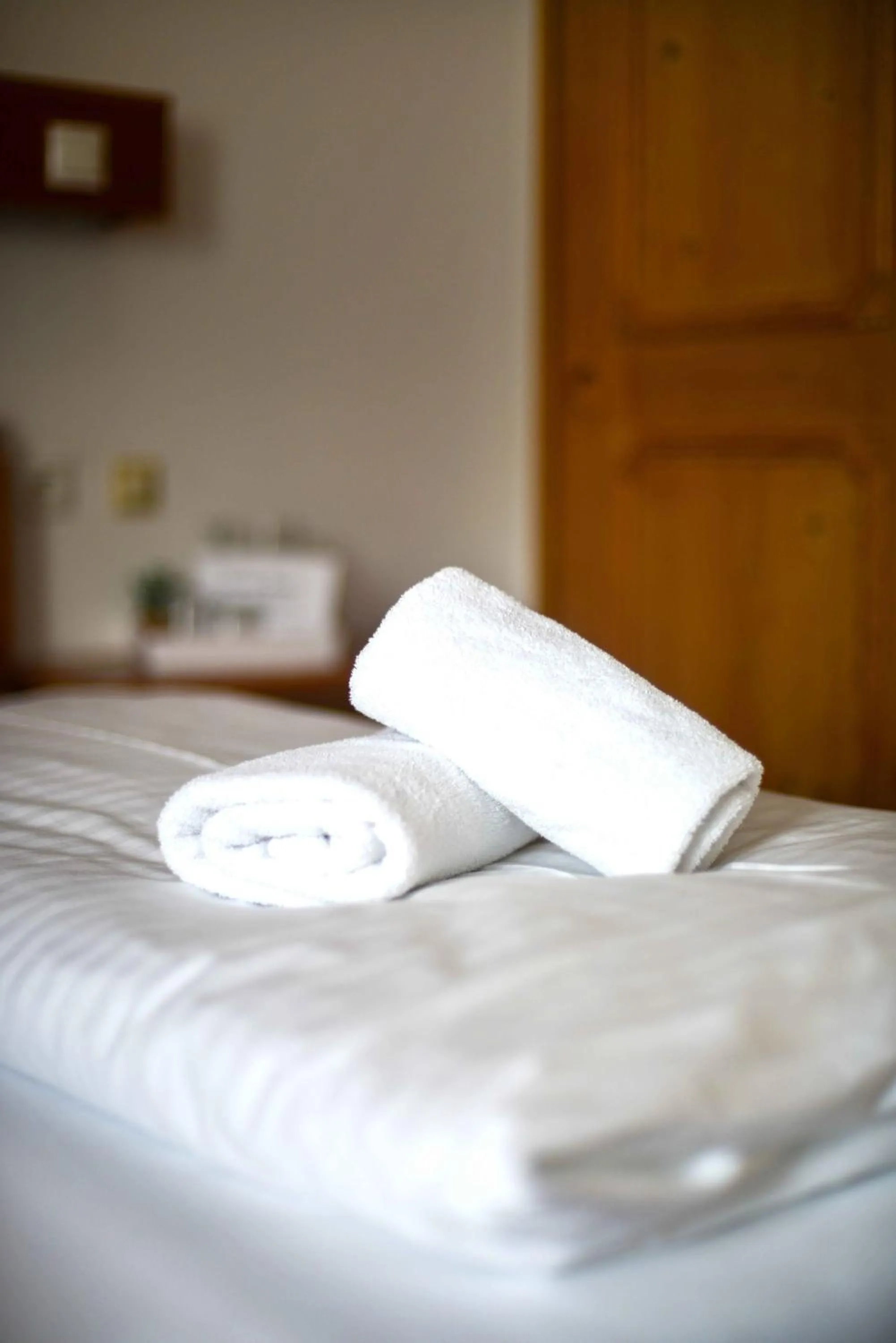 Bed in Hotel Andreas Hofer