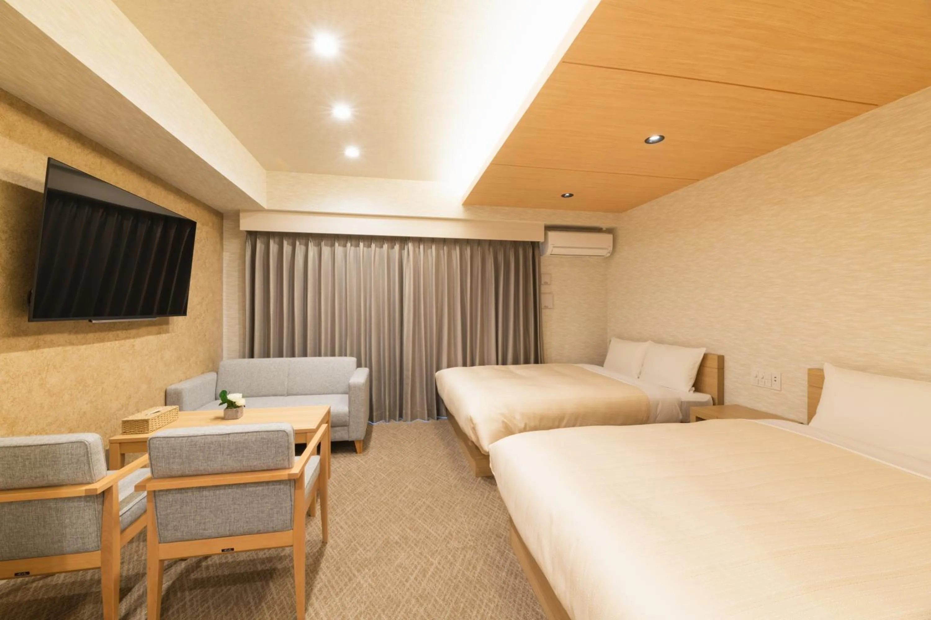 Photo of the whole room, Bed in HOTEL WA HAKATA
