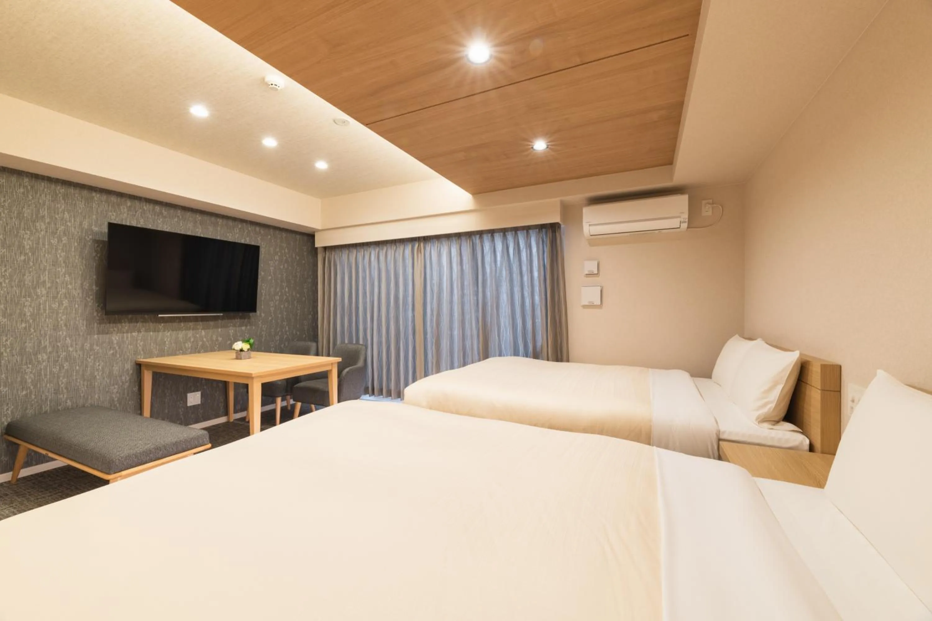 Photo of the whole room, Bed in HOTEL WA HAKATA