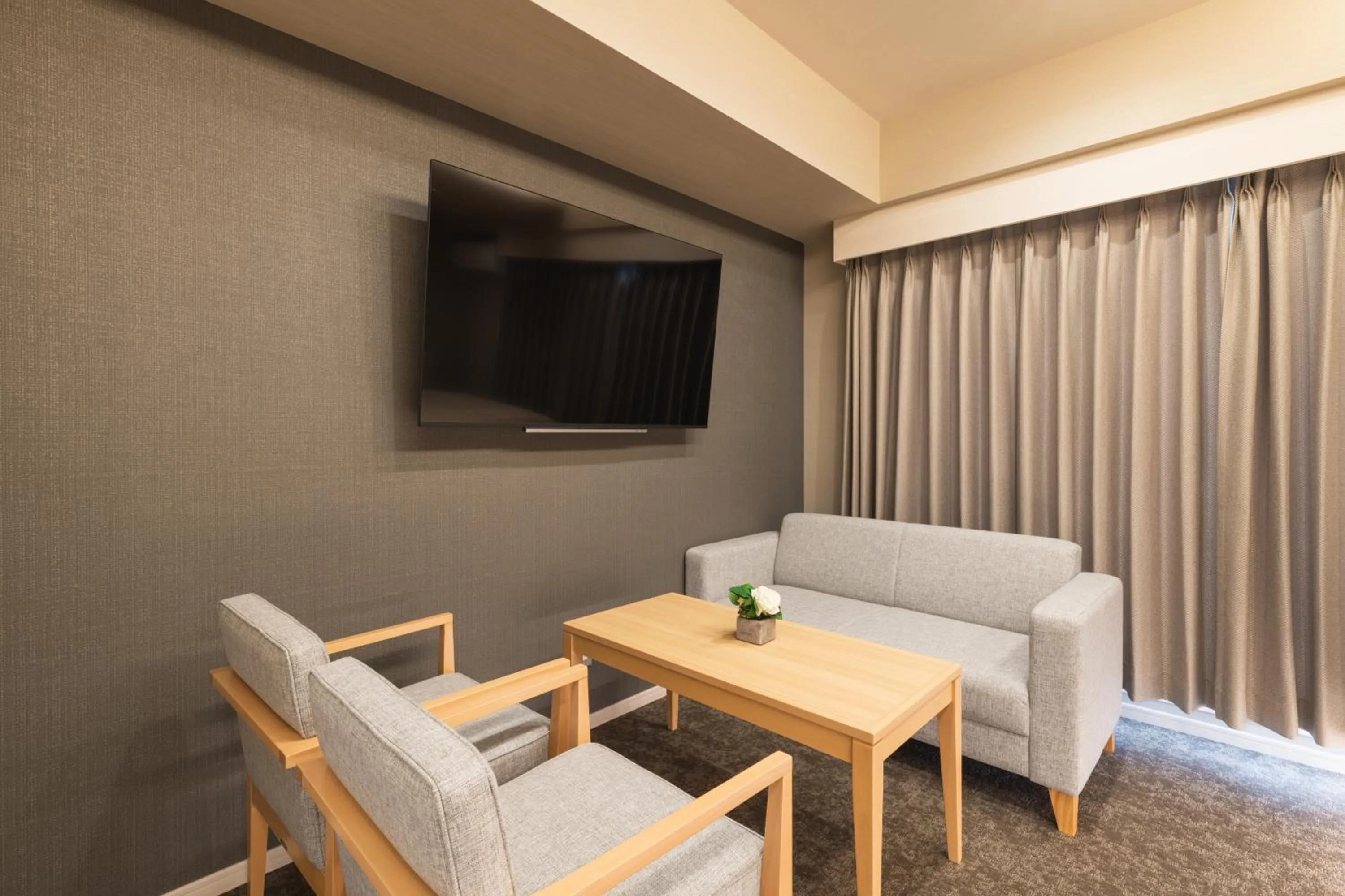 Seating area in HOTEL WA HAKATA