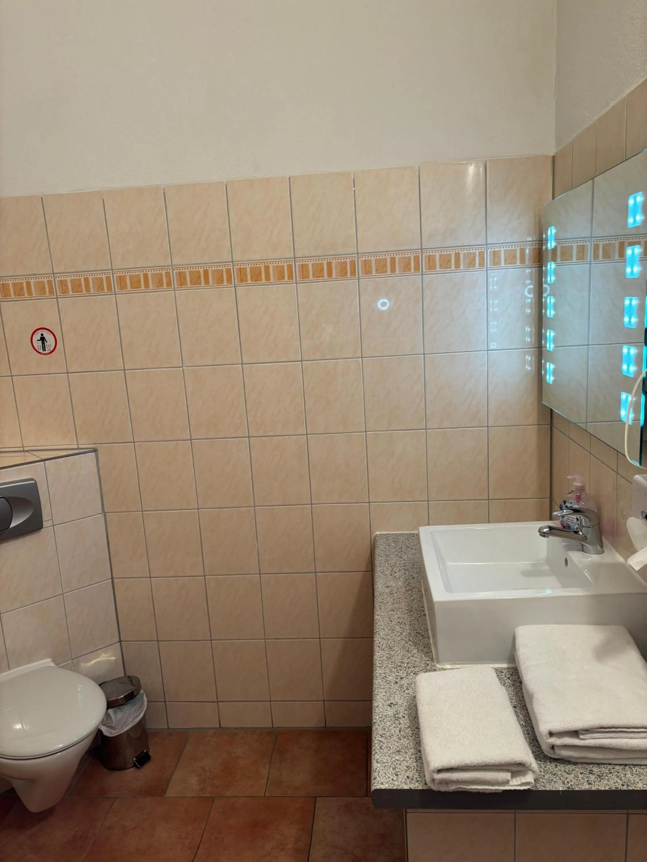 Toilet in Gästehaus Centro in Konstanz