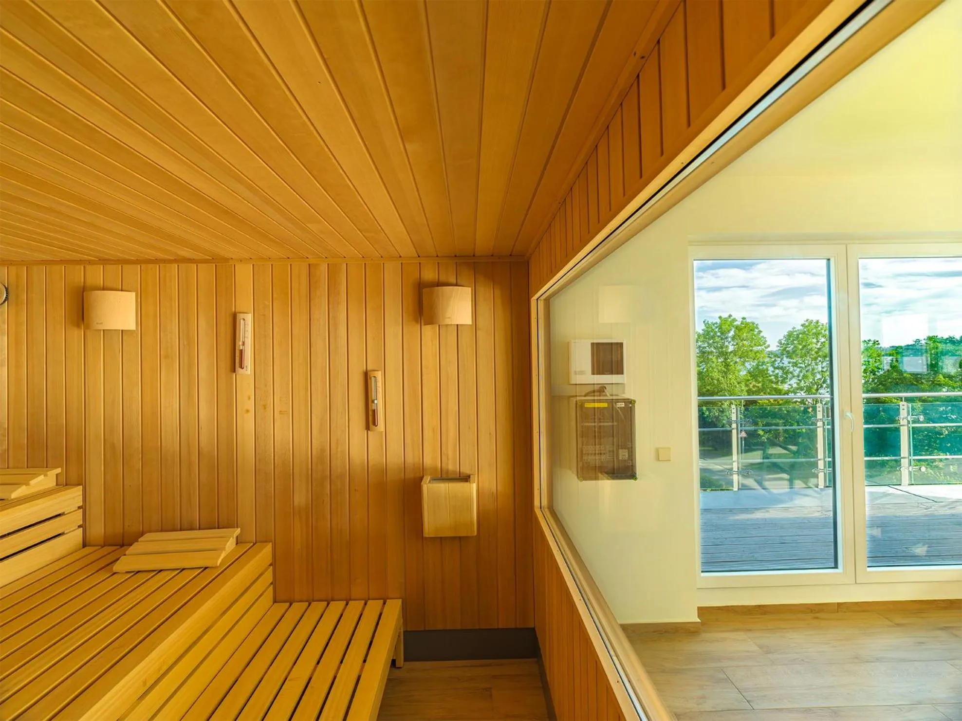 Sauna in Villa Beachside