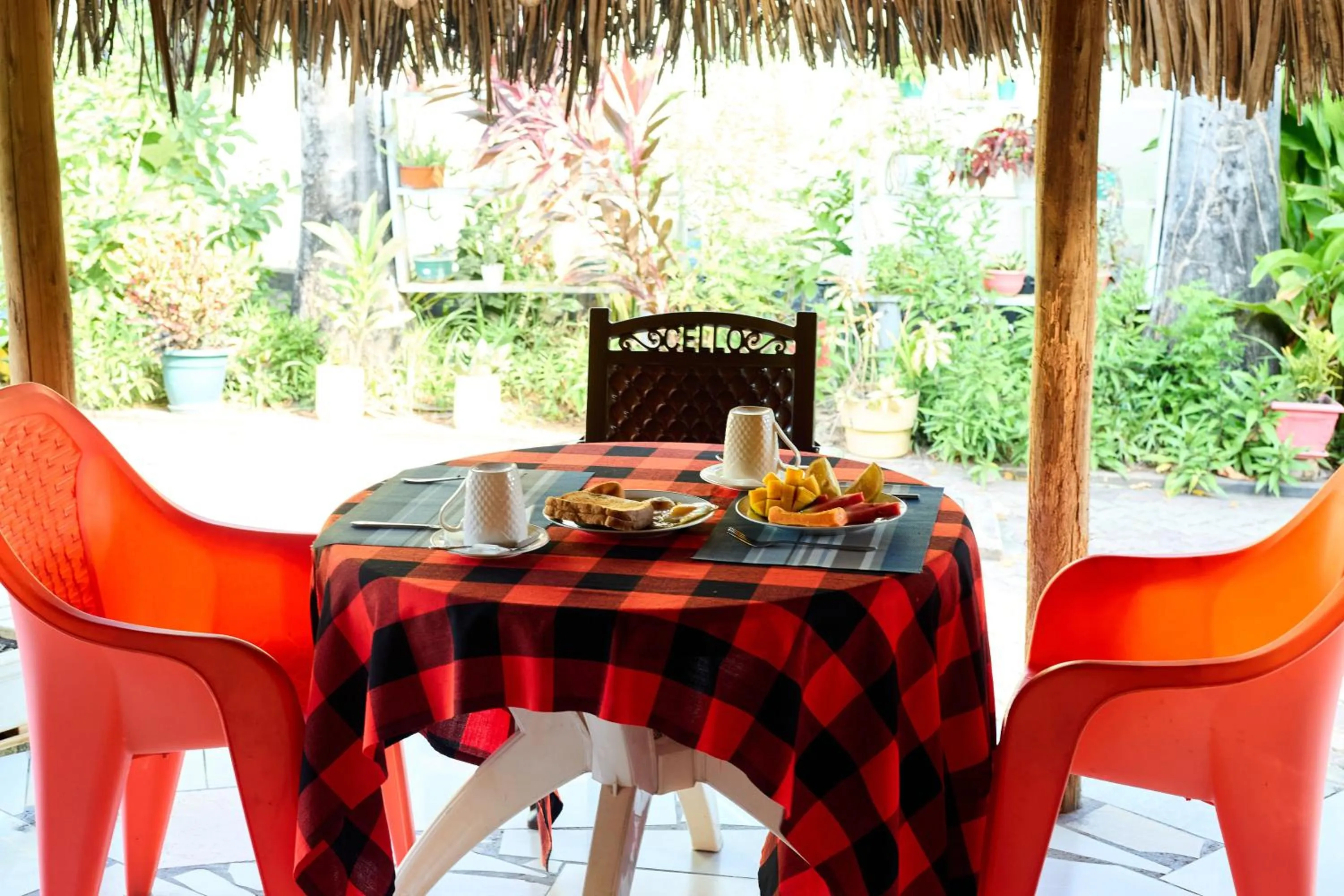 Garden in L&J Modern Backpackers Kinondoni