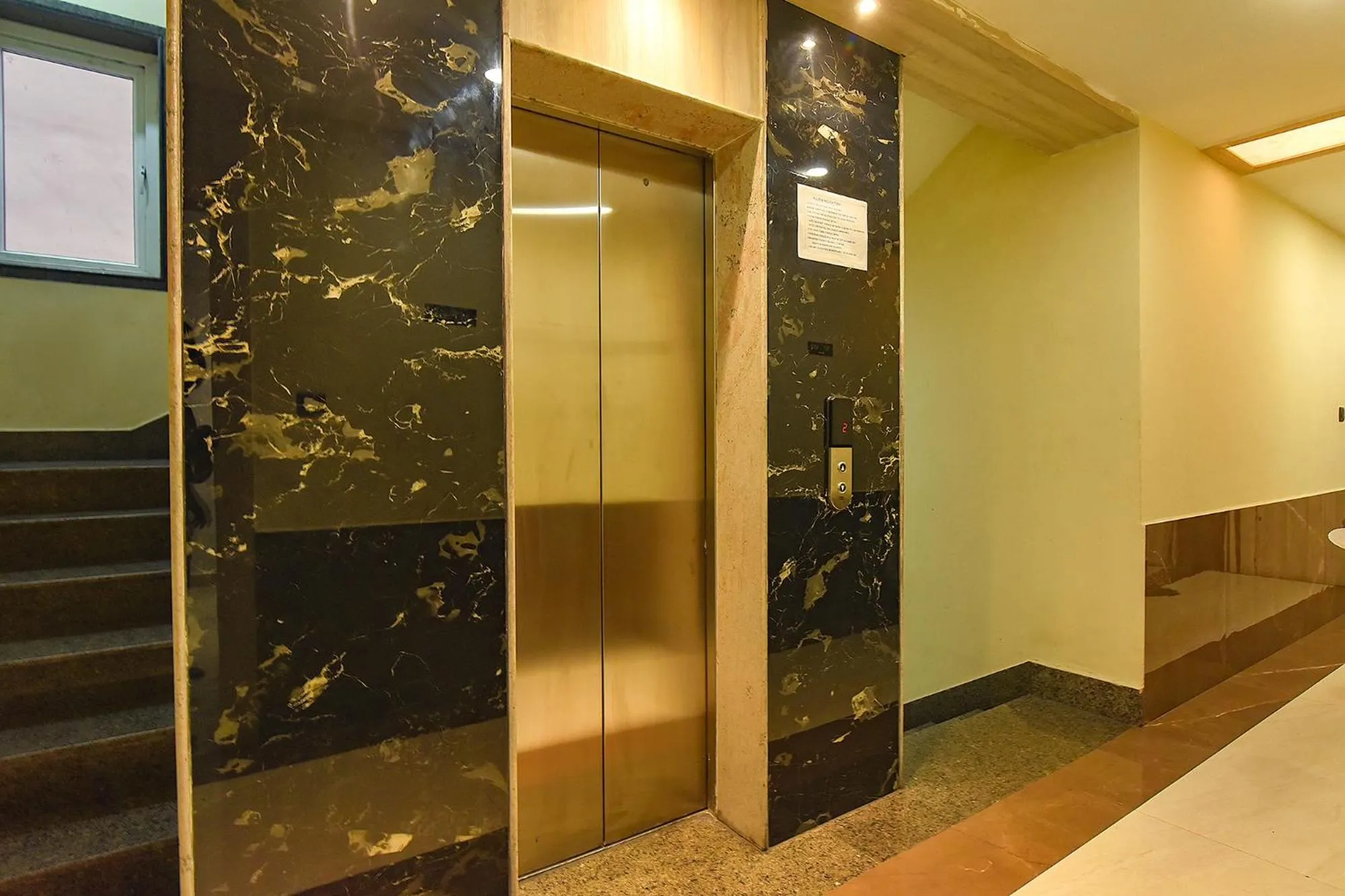 elevator in FabHotel Clive Regency Lovelock - Nr Kolkata Airport