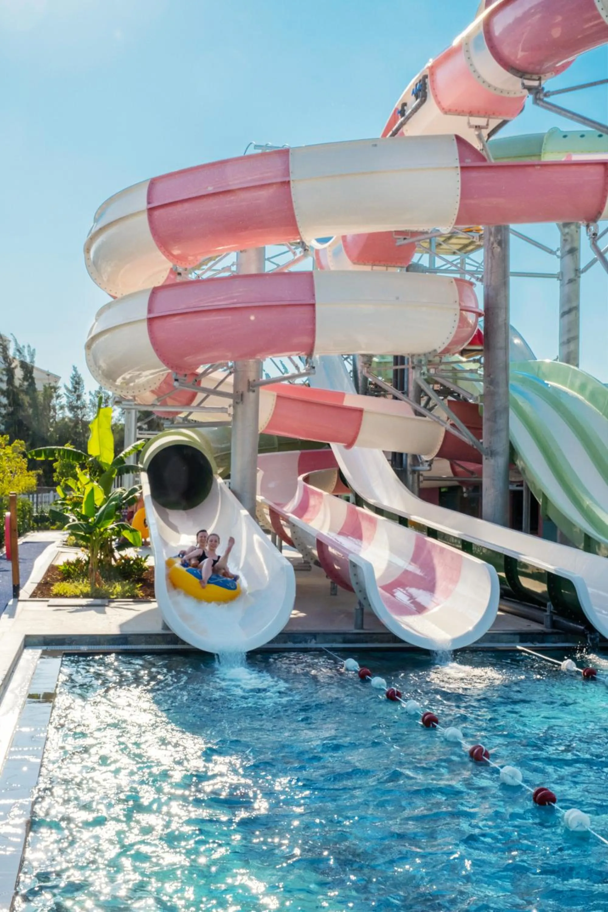 Aqua park in Liu Resorts