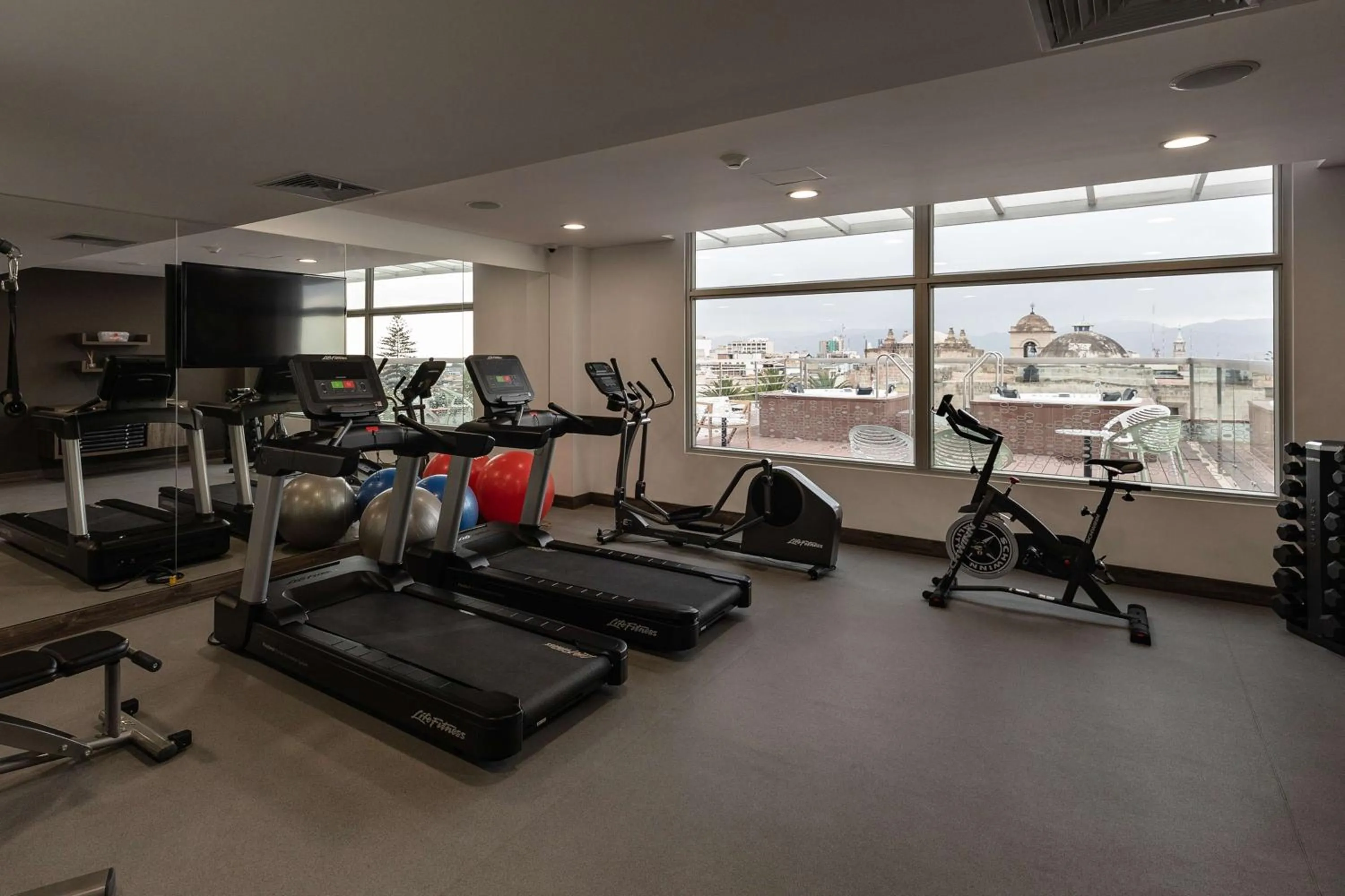 Fitness centre/facilities in Hampton by Hilton Arequipa