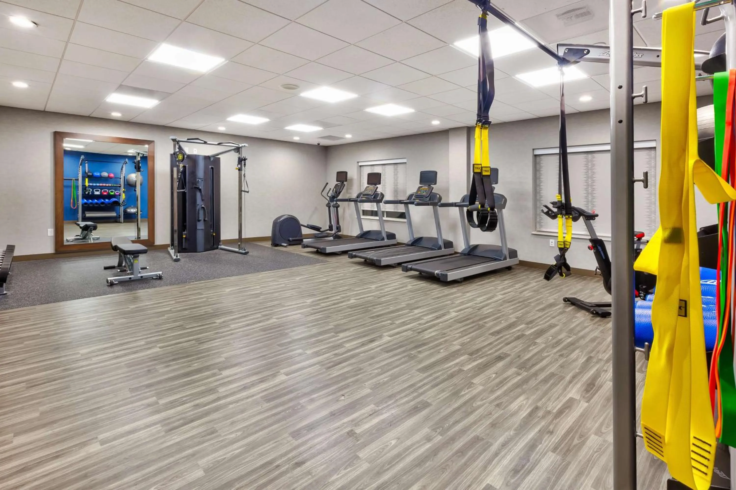 Fitness centre/facilities in Hampton Inn Danville, Va