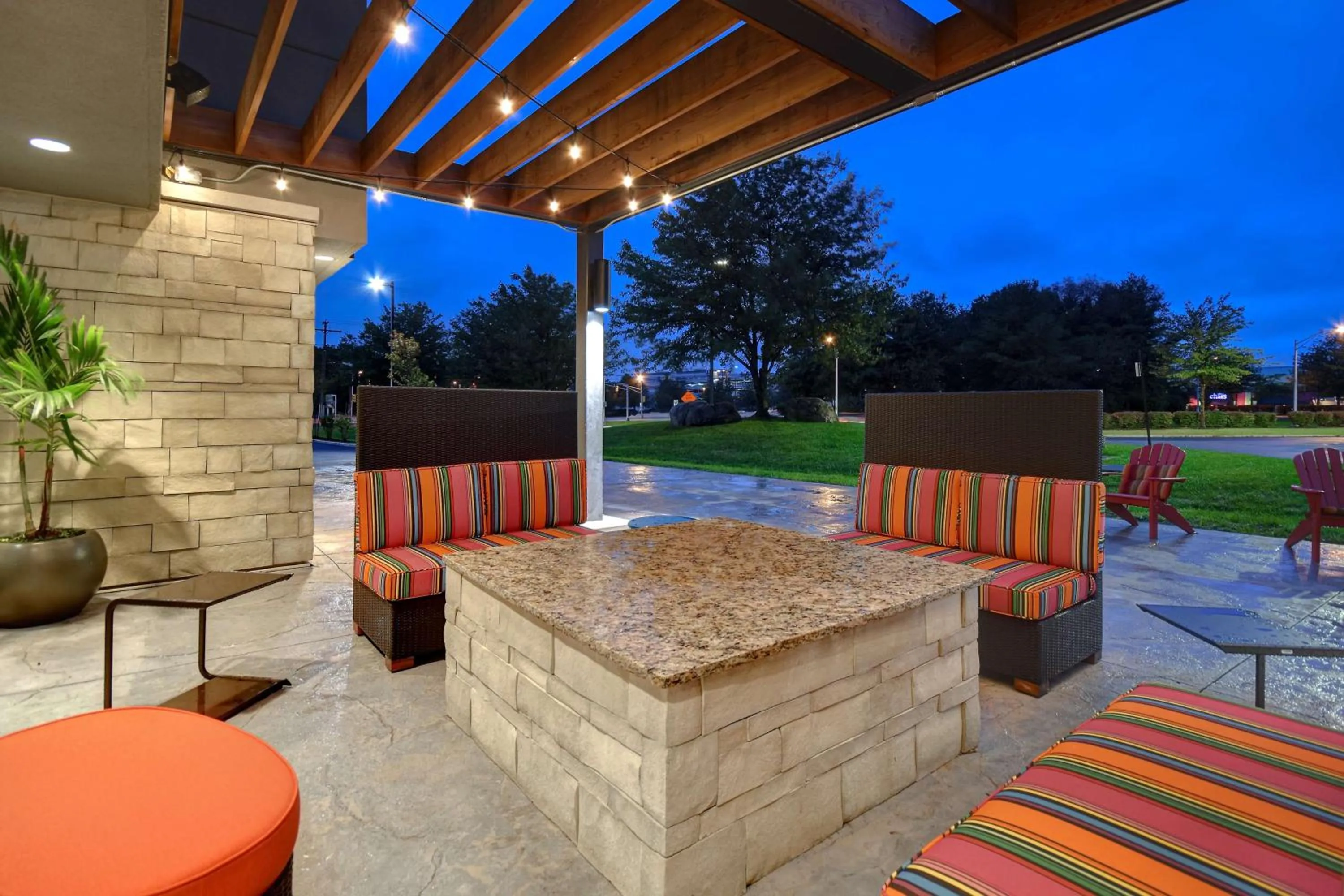 Patio in Home2 Suites East Hanover, NJ