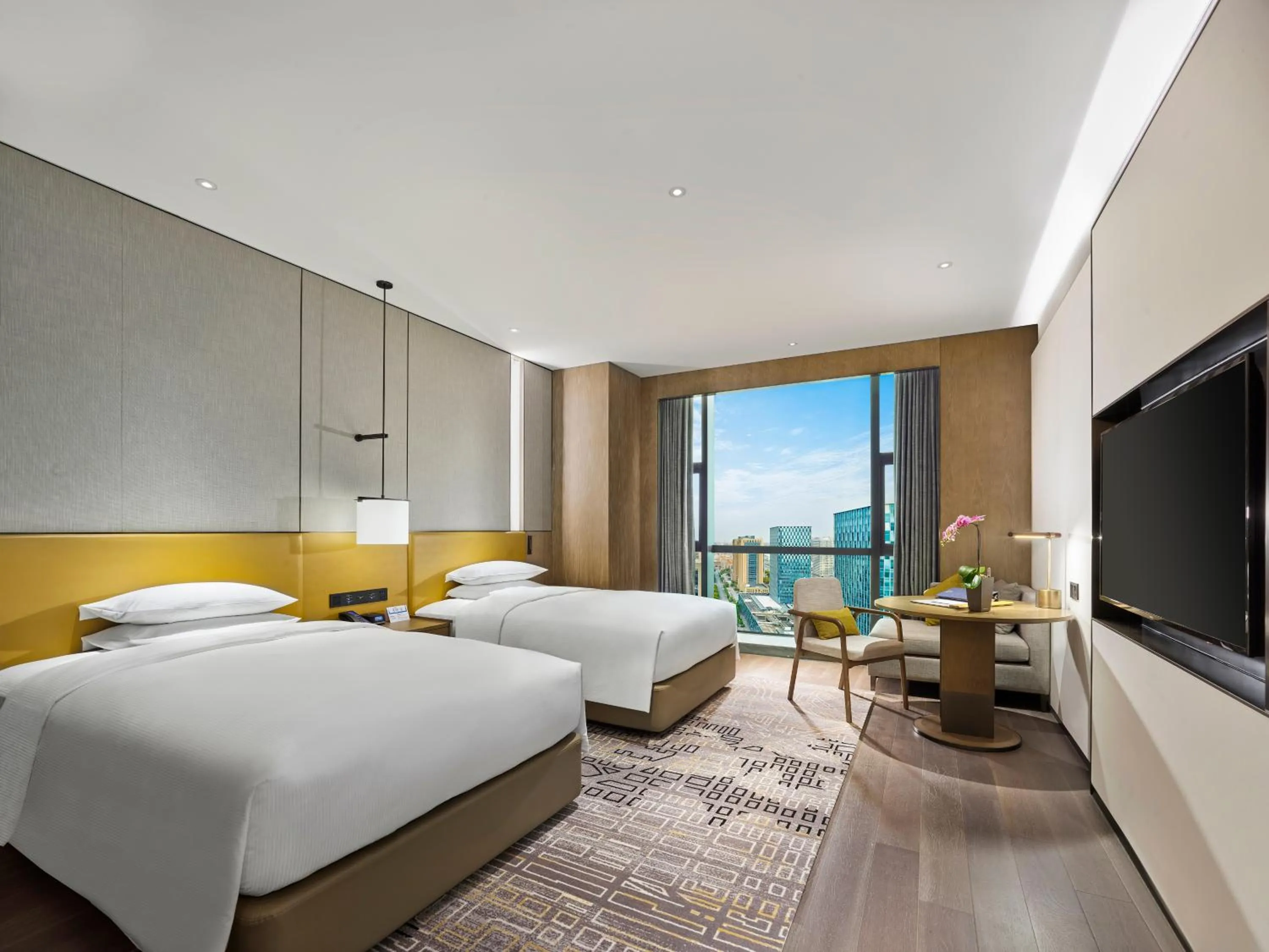 Bed in Hilton Jiaxing