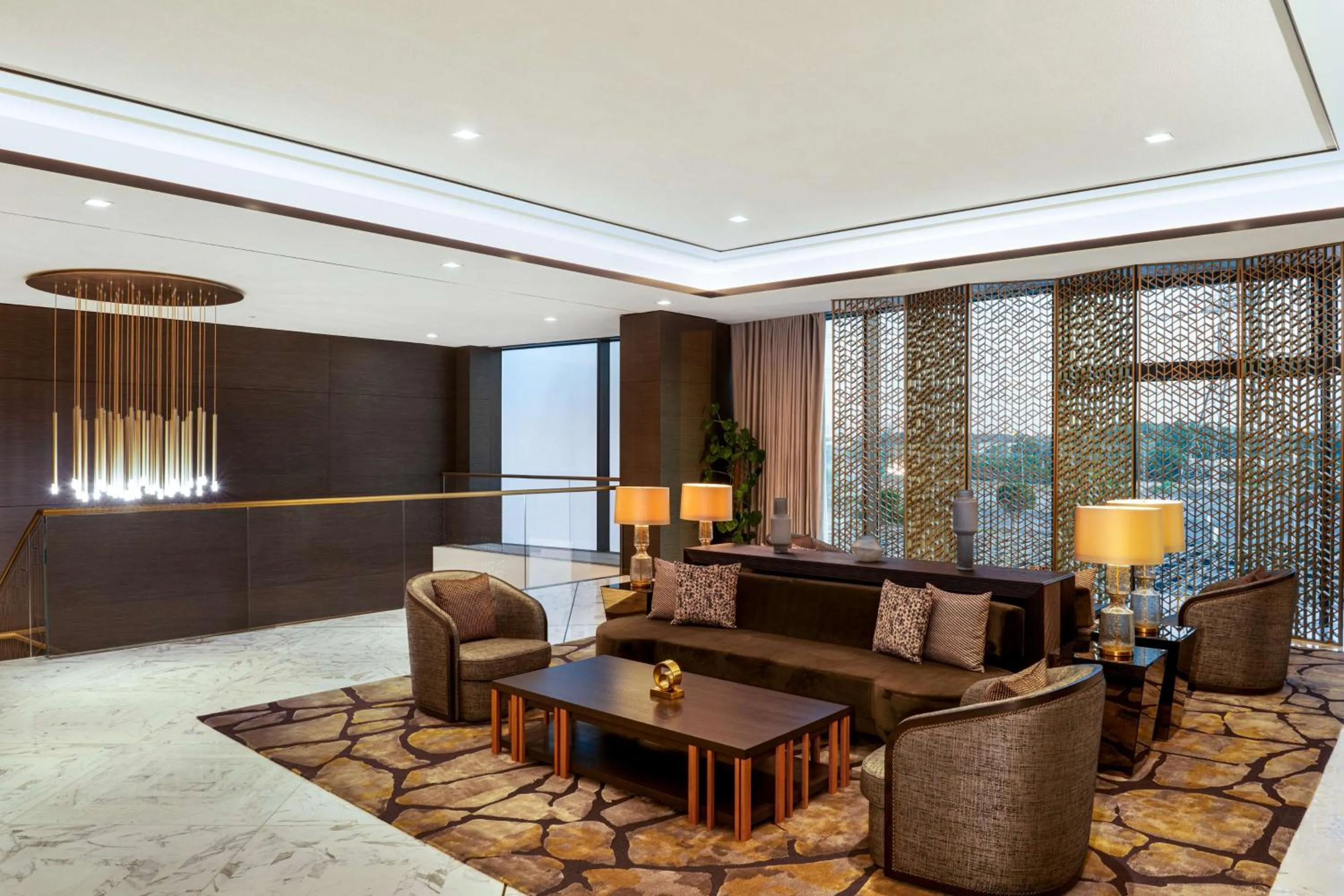 Lobby or reception in Waldorf Astoria Kuwait