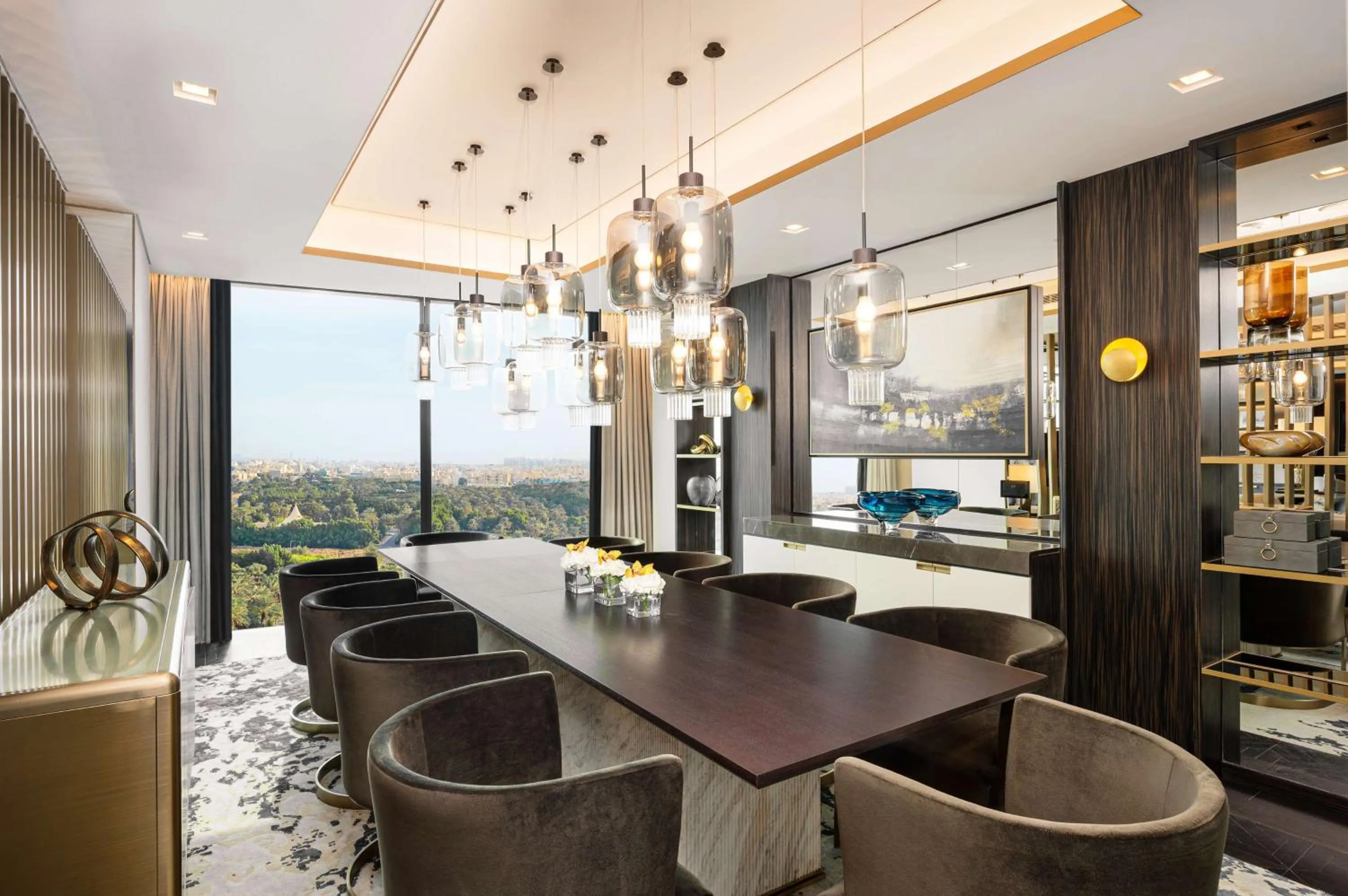 Living room in Waldorf Astoria Kuwait