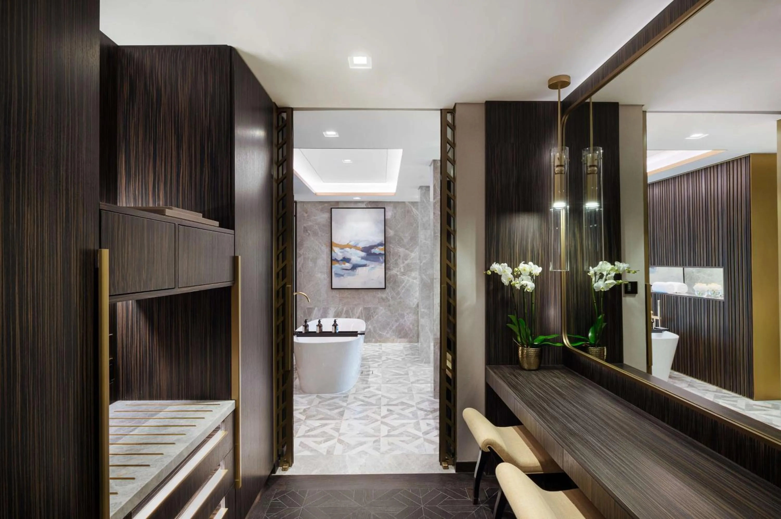 Bathroom in Waldorf Astoria Kuwait