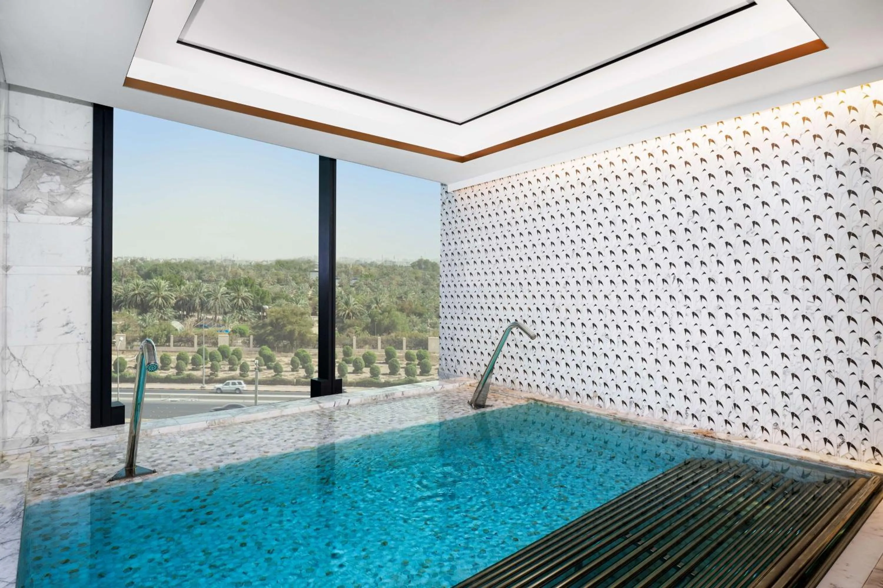Hot Tub in Waldorf Astoria Kuwait