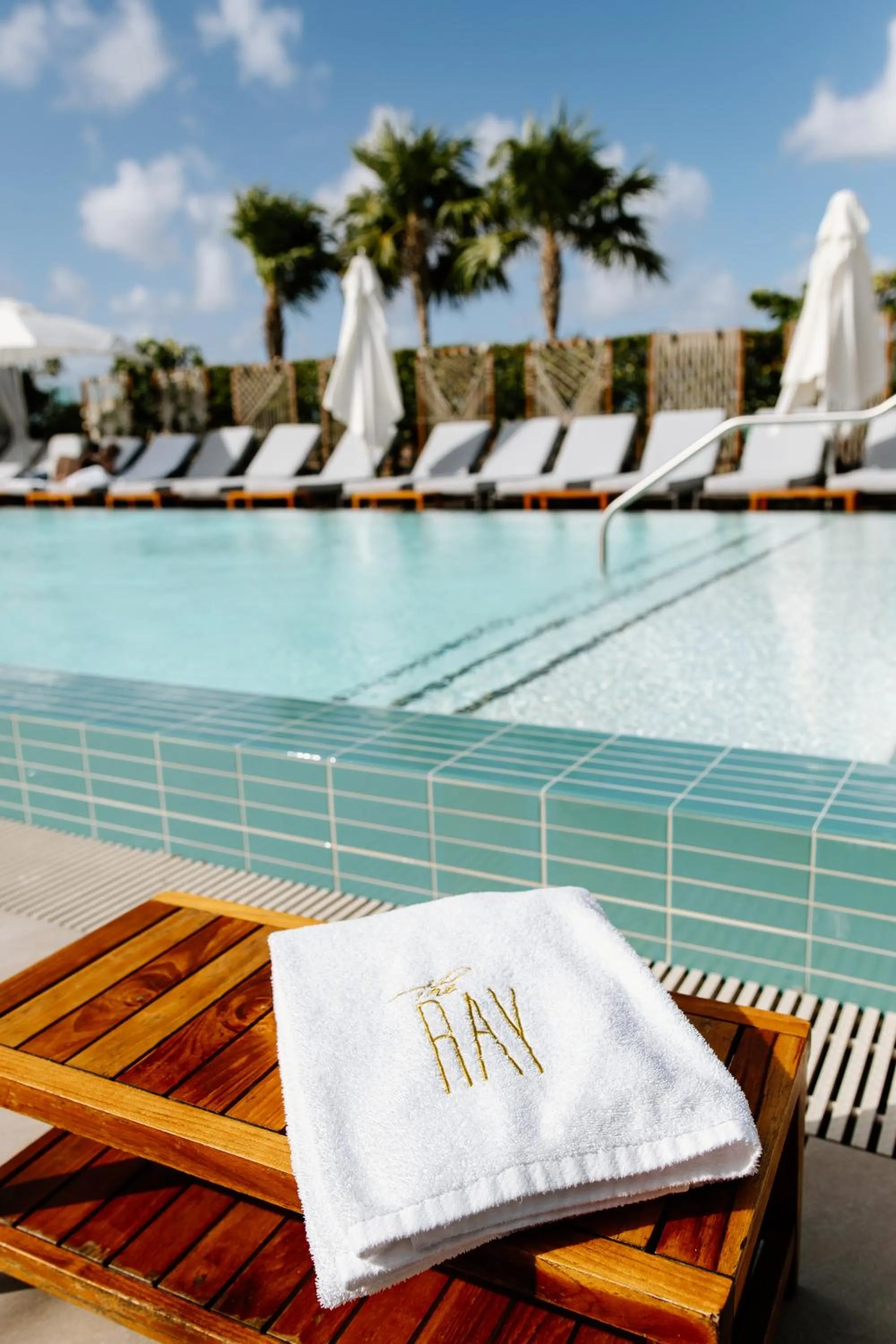 Swimming pool in The Ray Hotel Delray Beach, Curio Collection By Hilton