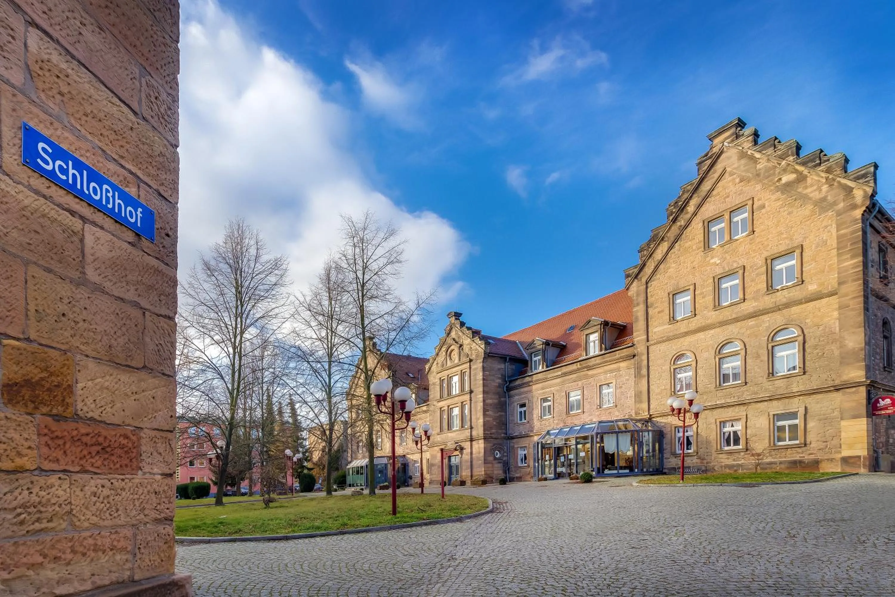 Property building in Hotel Schloss Nebra