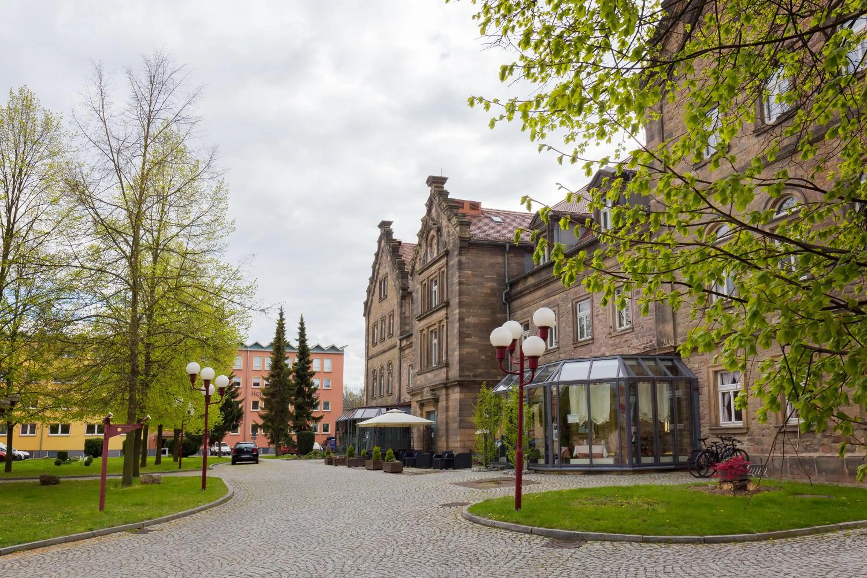 Facade/entrance in Hotel Schloss Nebra
