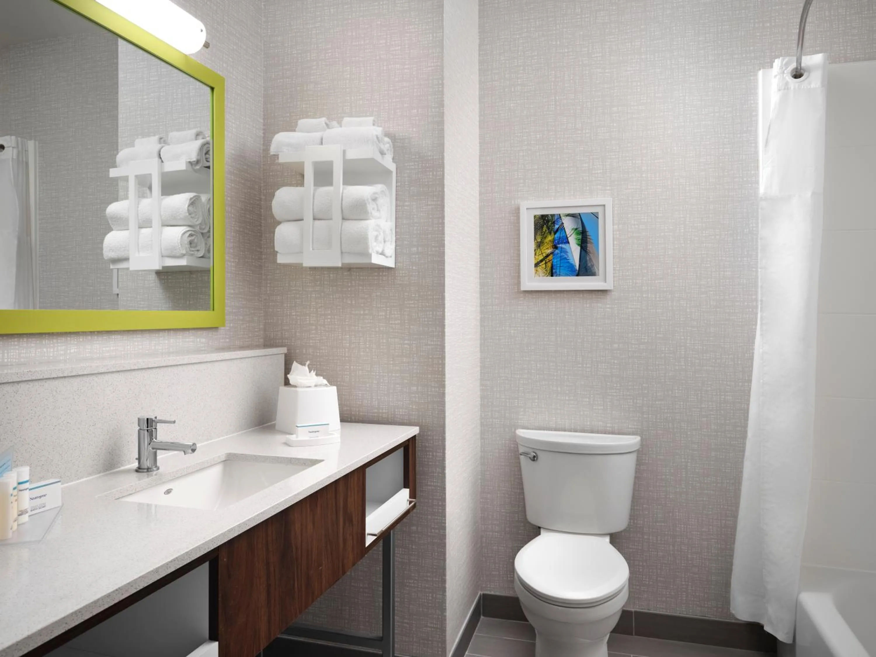 Bathroom in Hampton Inn Pinellas Park St Petersburg, Fl