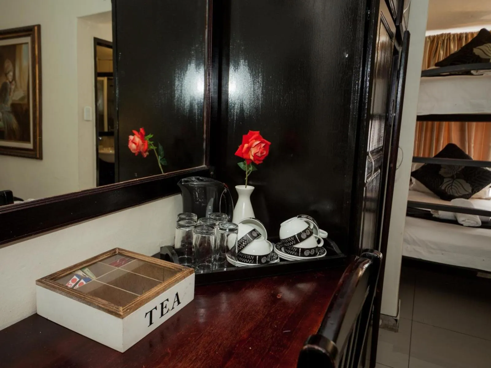 Bed in Dunwoodie Travel Lodge